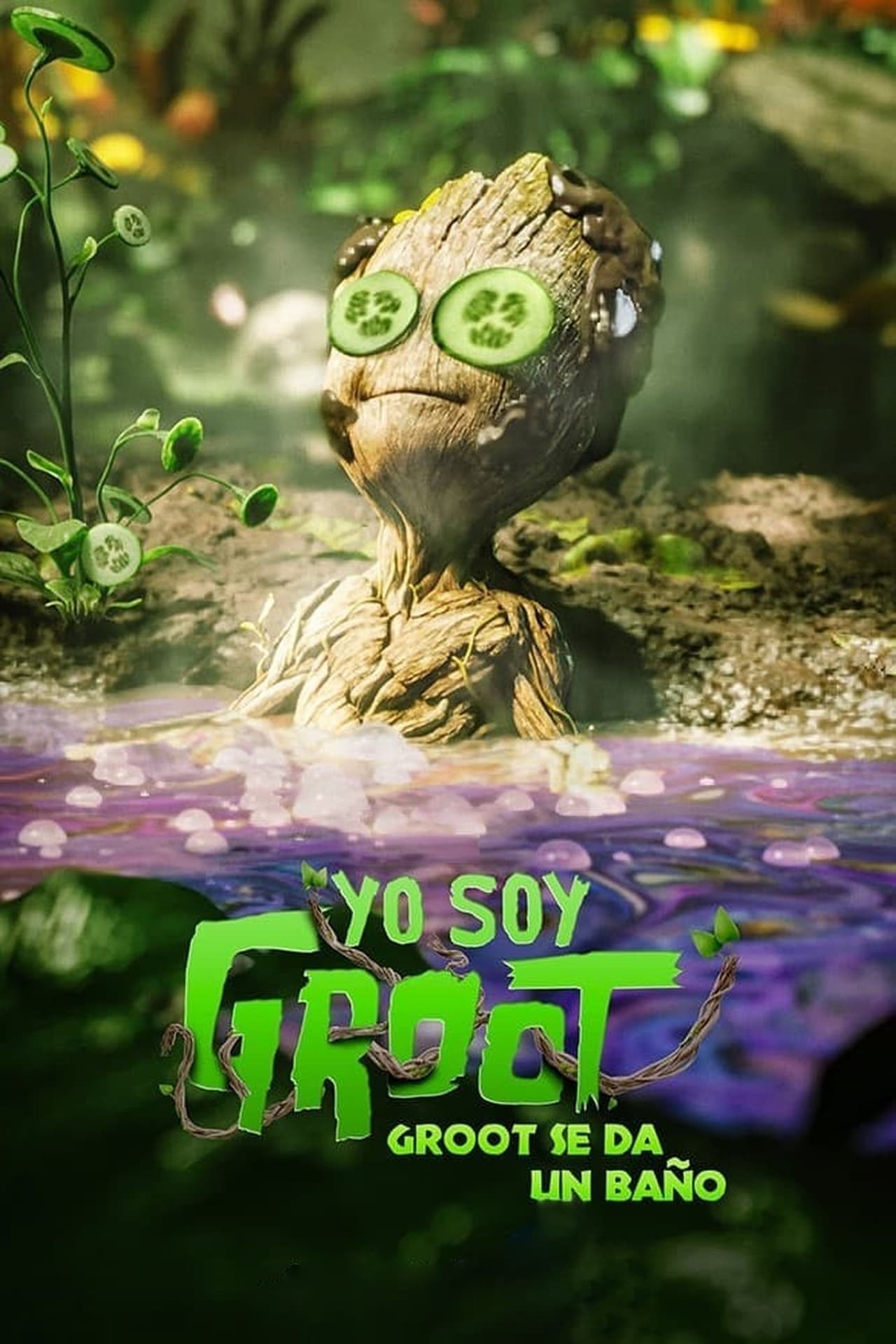 Movie Groot se da un baño