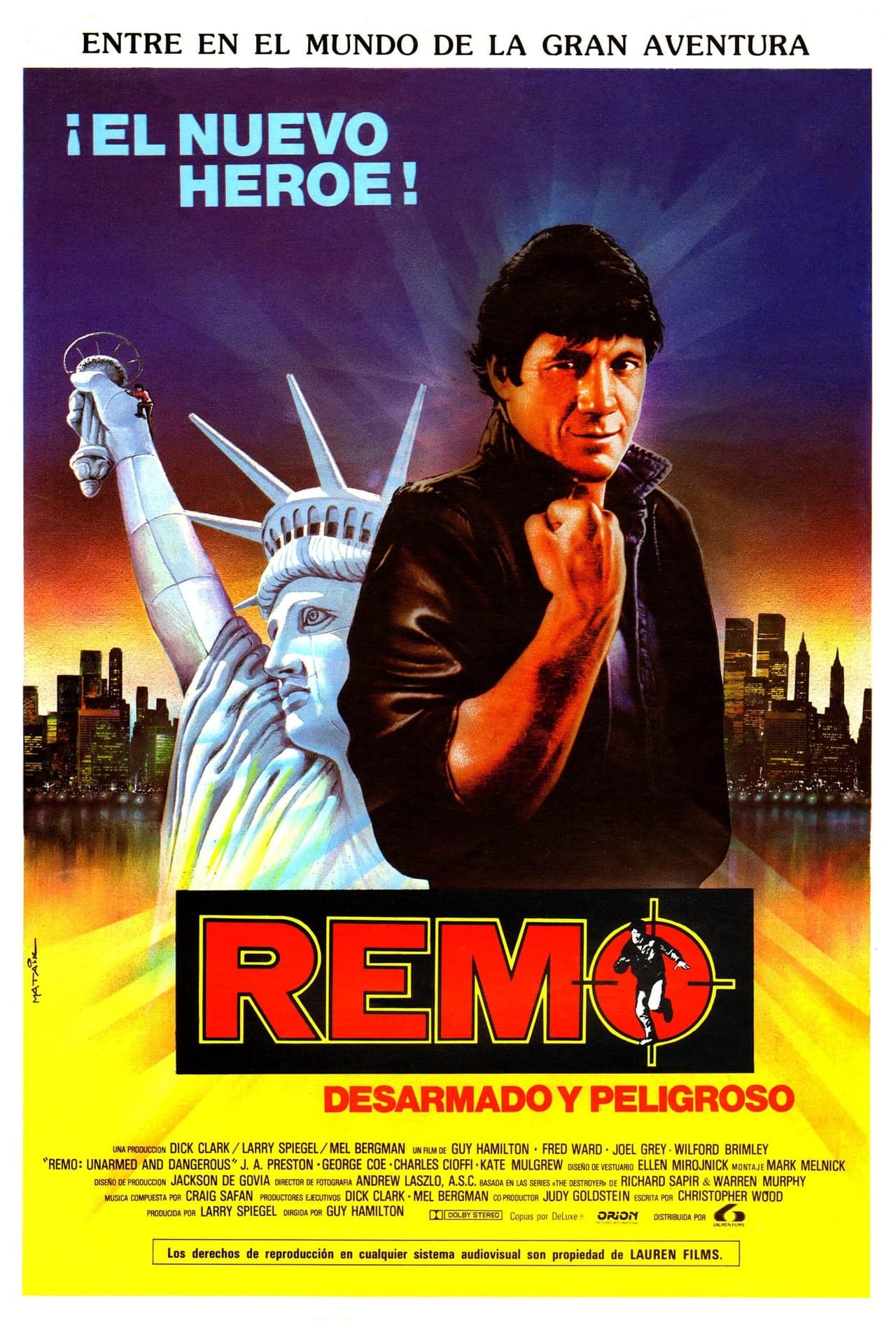 Movie Remo, desarmado y peligroso