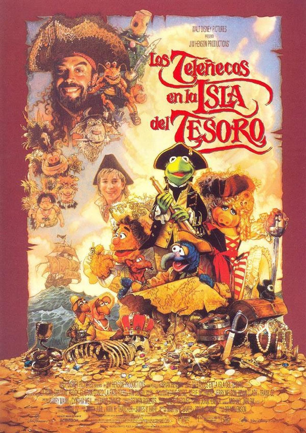 Película Los teleñecos en la Isla del Tesoro