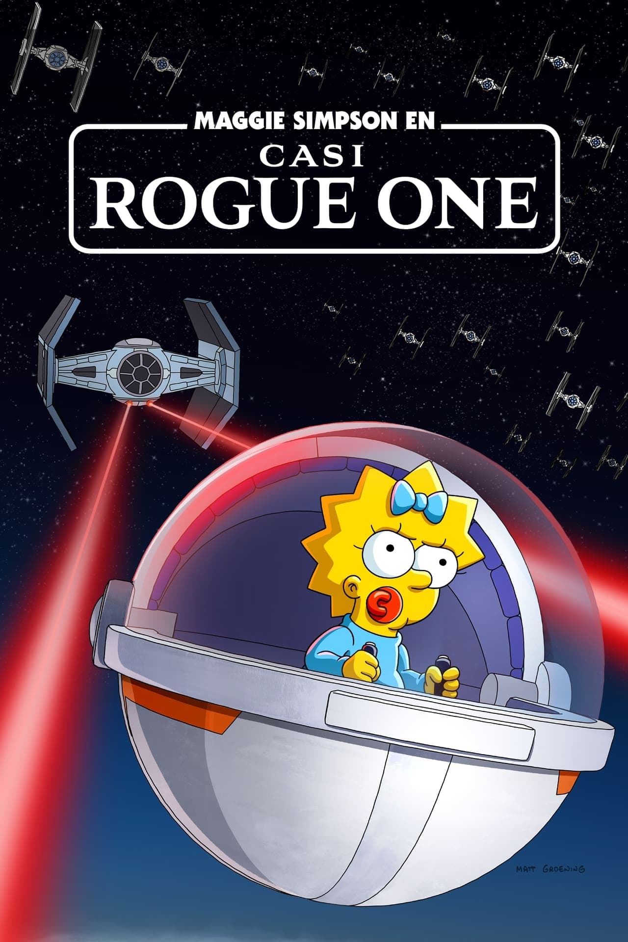 Película Maggie Simpson en "Casi Rogue One"