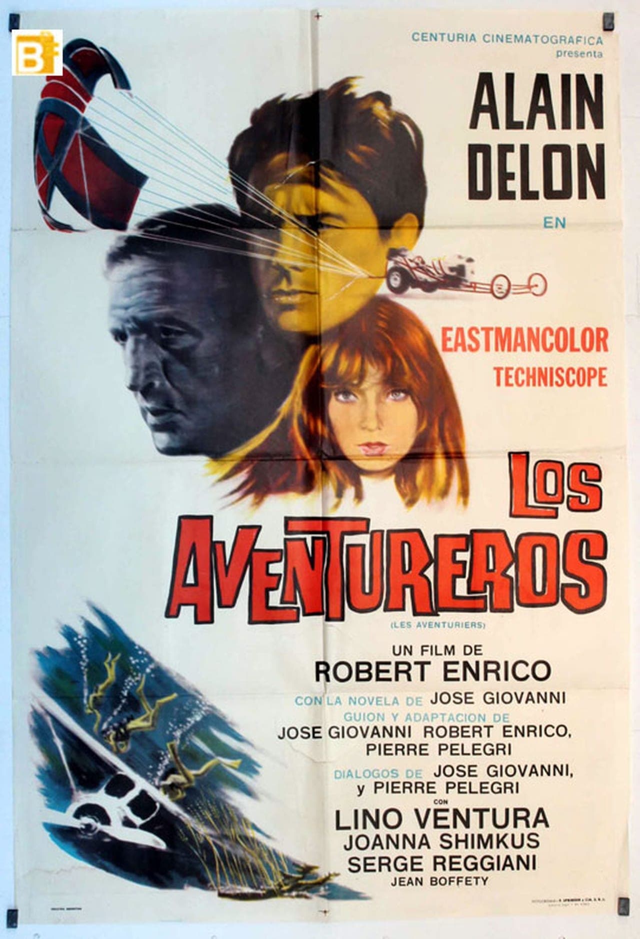 Película Los aventureros