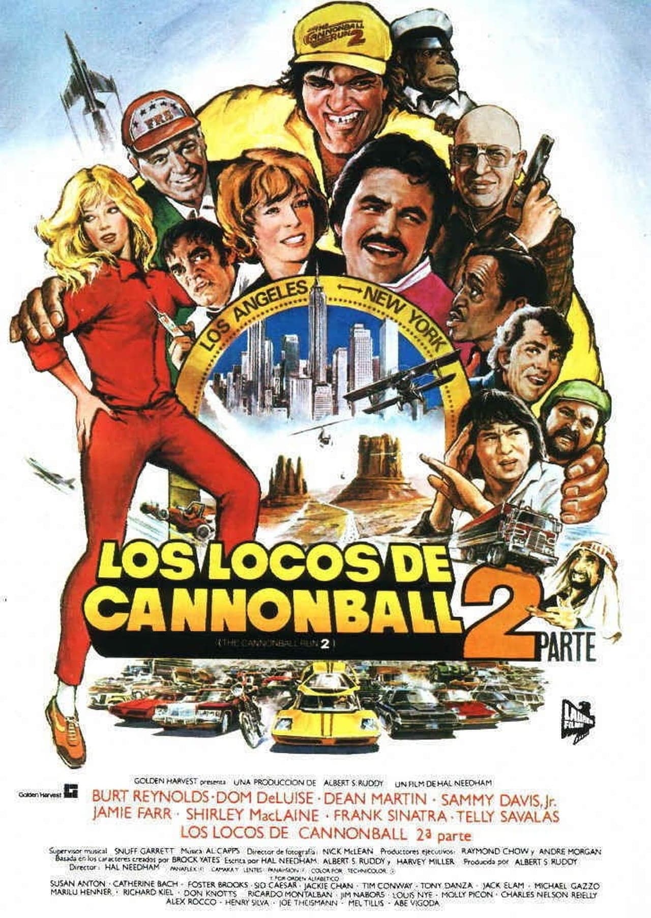 Película Los locos del Cannonball 2