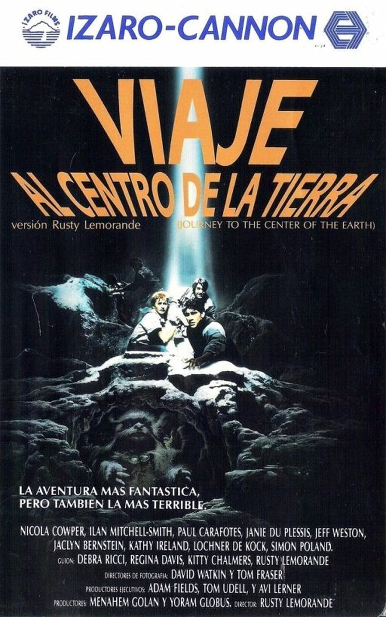 Película Viaje al centro de la Tierra