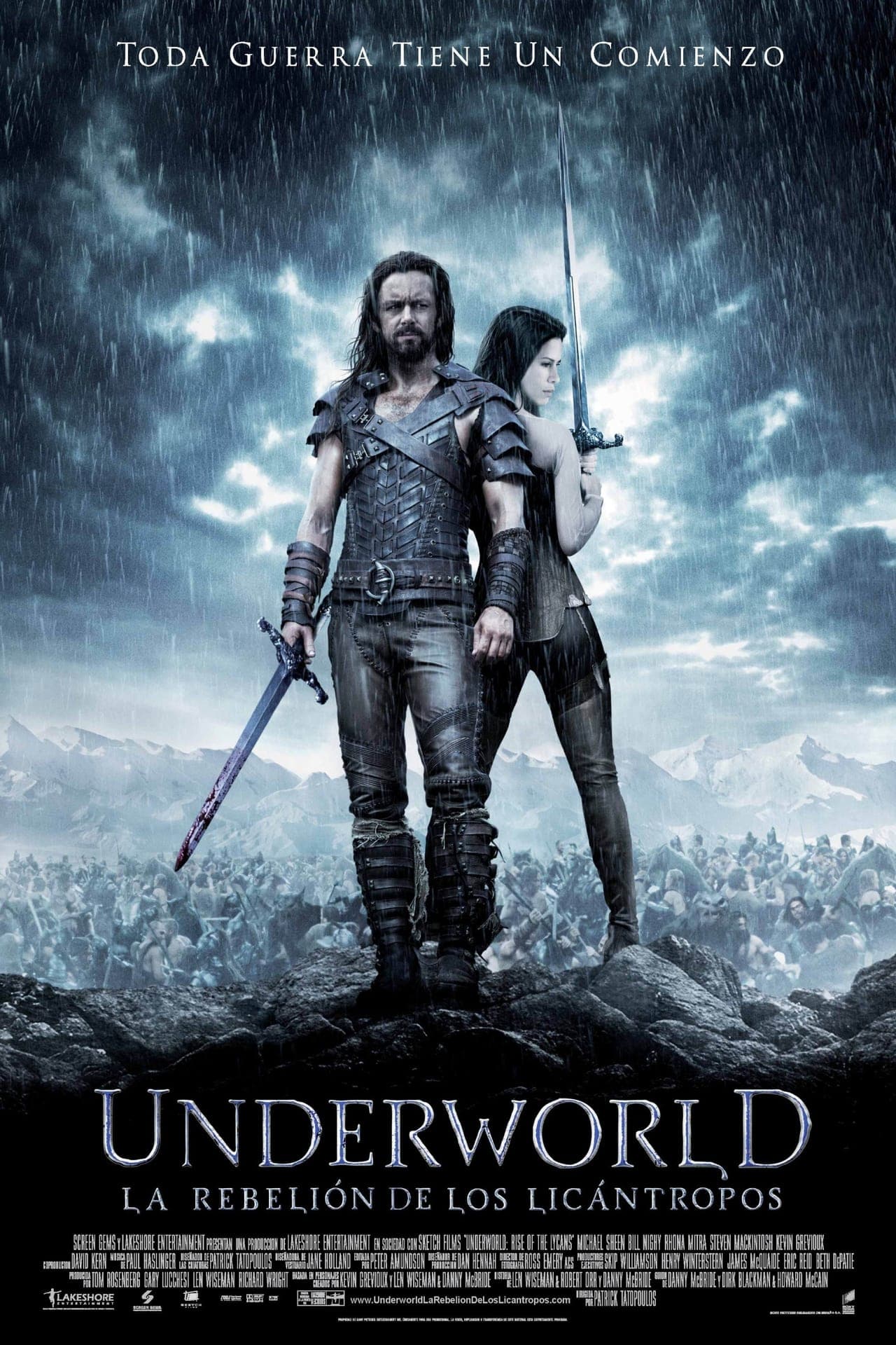 Película Underworld: La rebelión de los licántropos