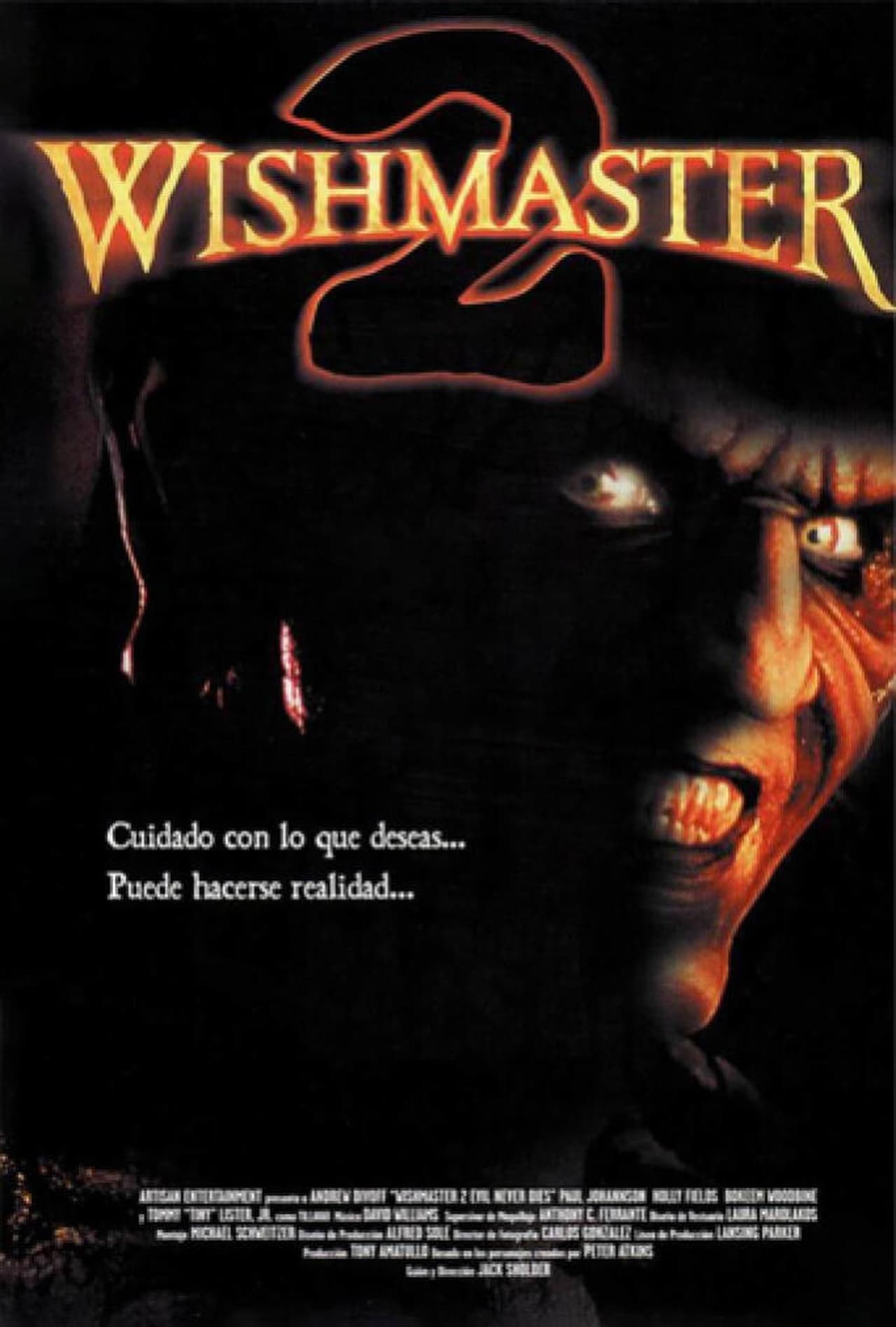 Movie Wishmaster 2: El mal nunca muere