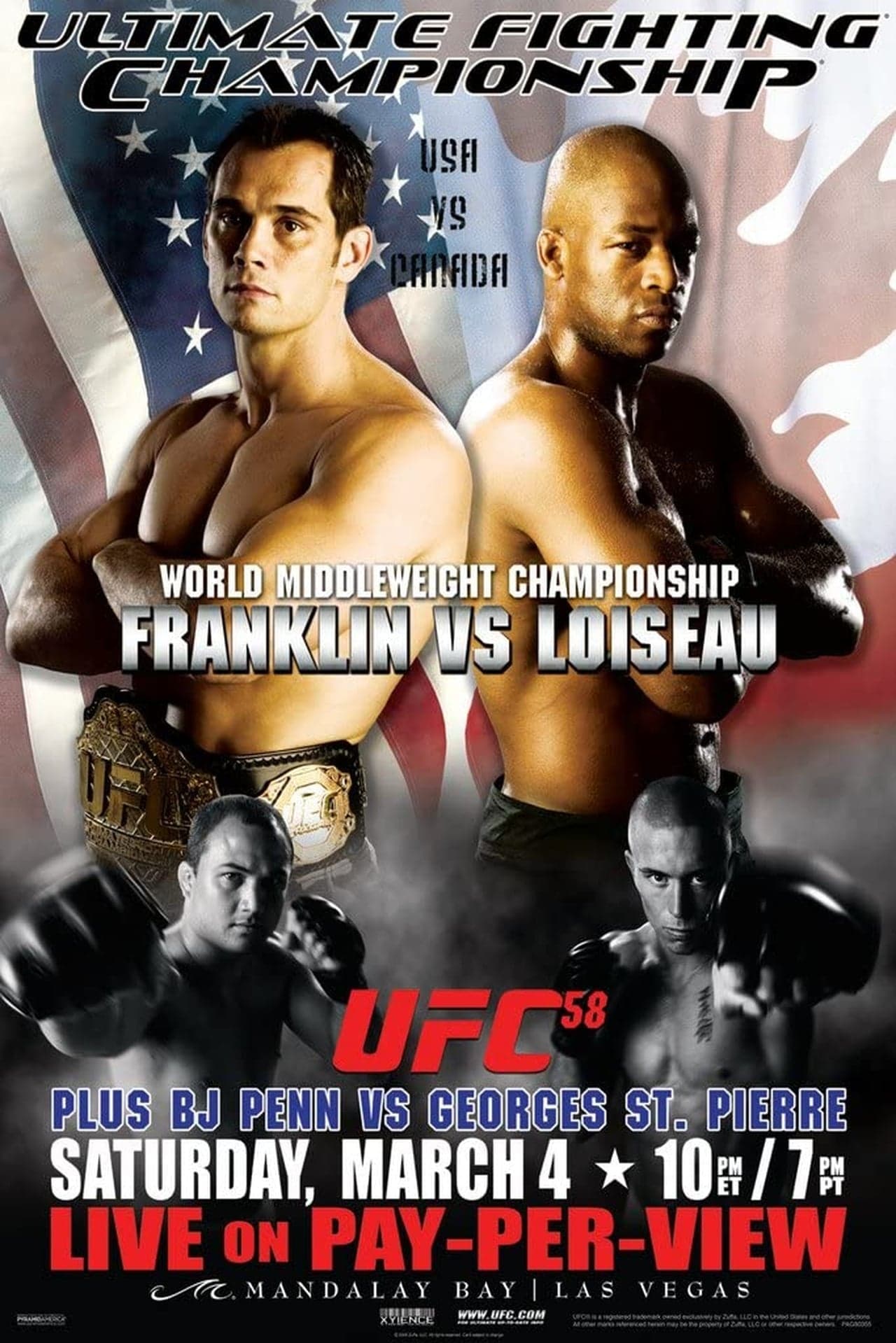 Movie UFC 58: USA vs. Canada