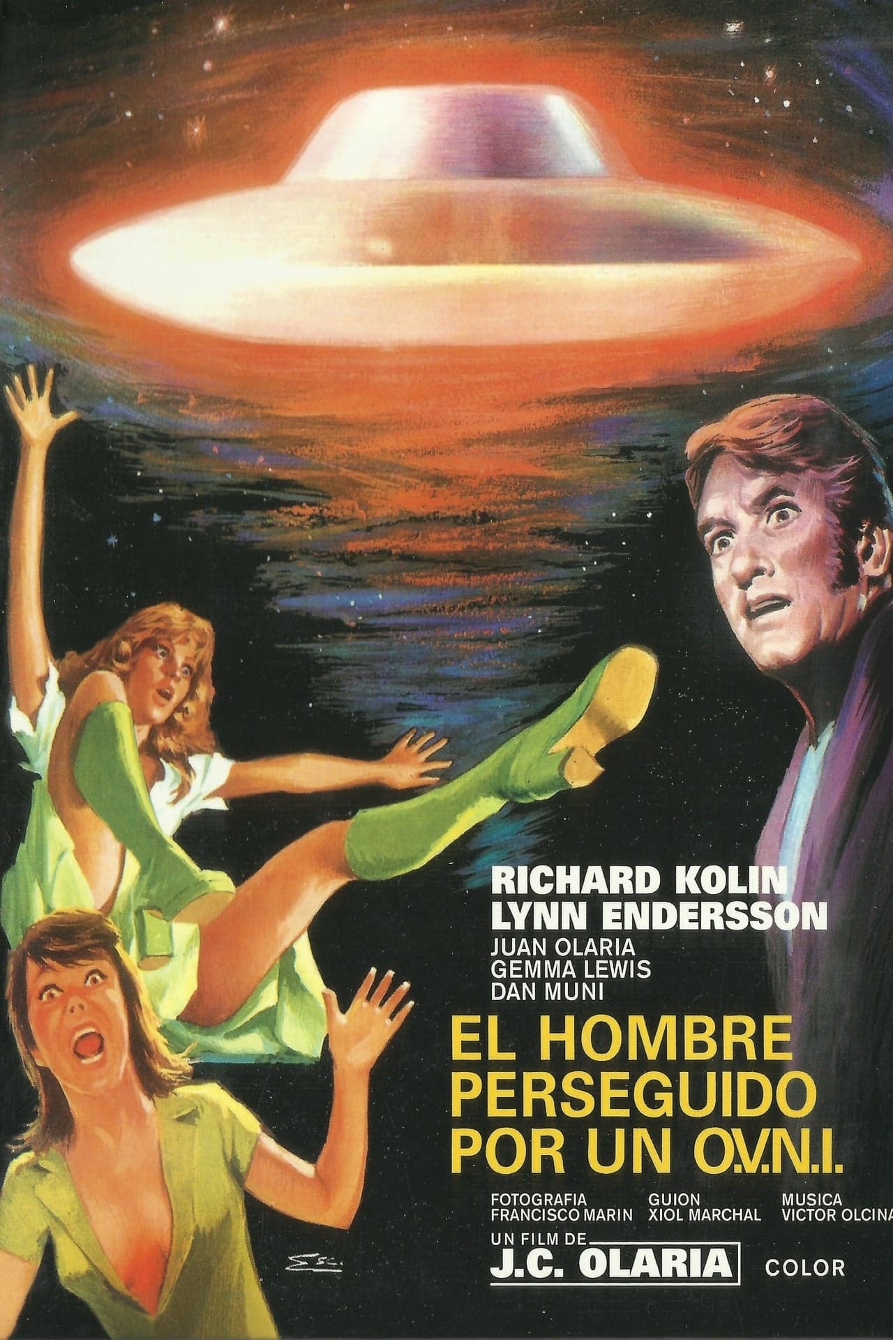 Película El hombre perseguido por un O.V.N.I.