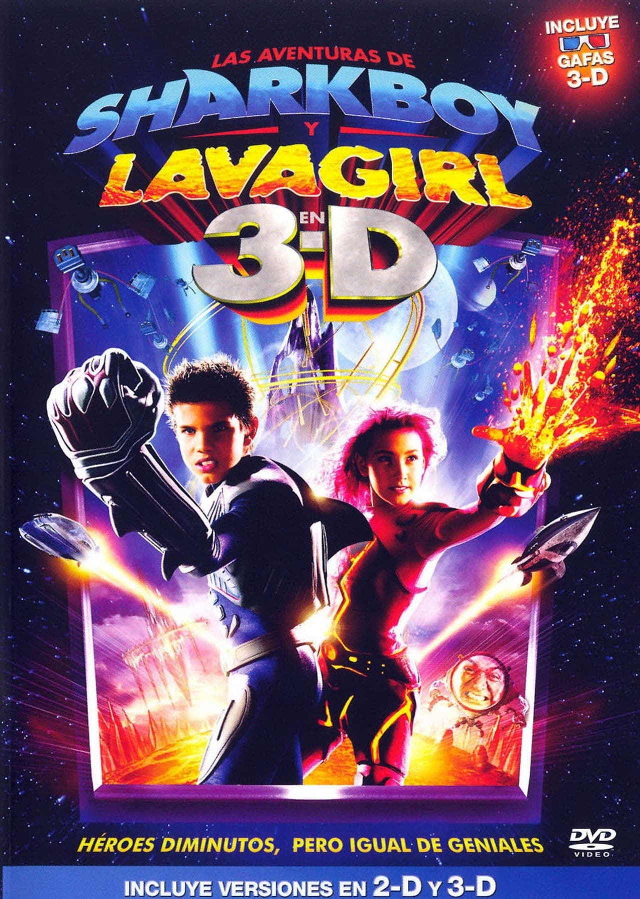 Película Las aventuras de Sharkboy y Lavagirl