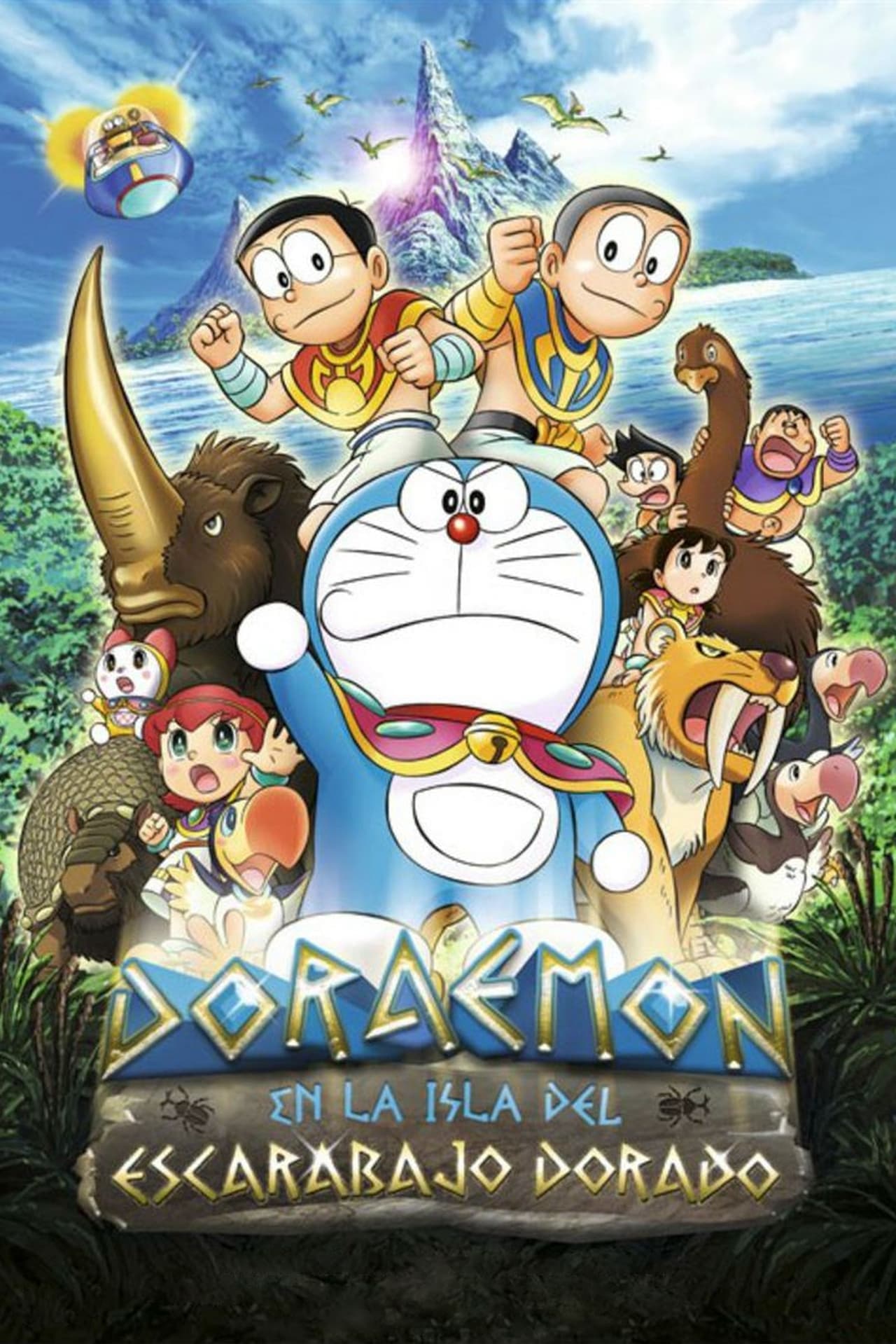 Película Doraemon en busca del escarabajo dorado