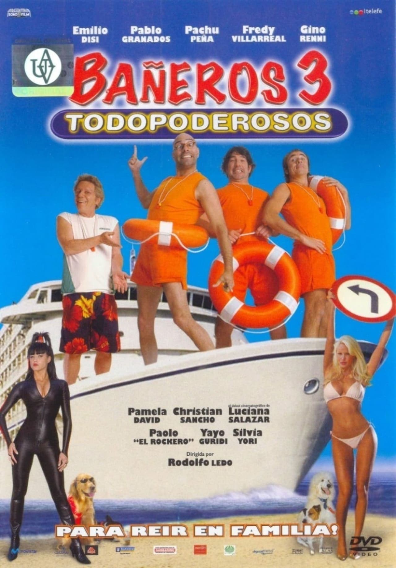 Película Bañeros 3, todopoderosos