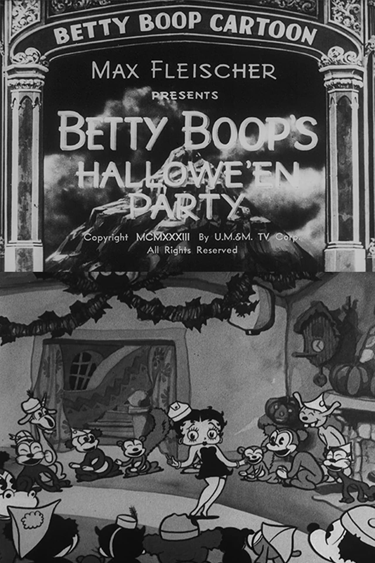 Película Betty Boop's Hallowe'en Party