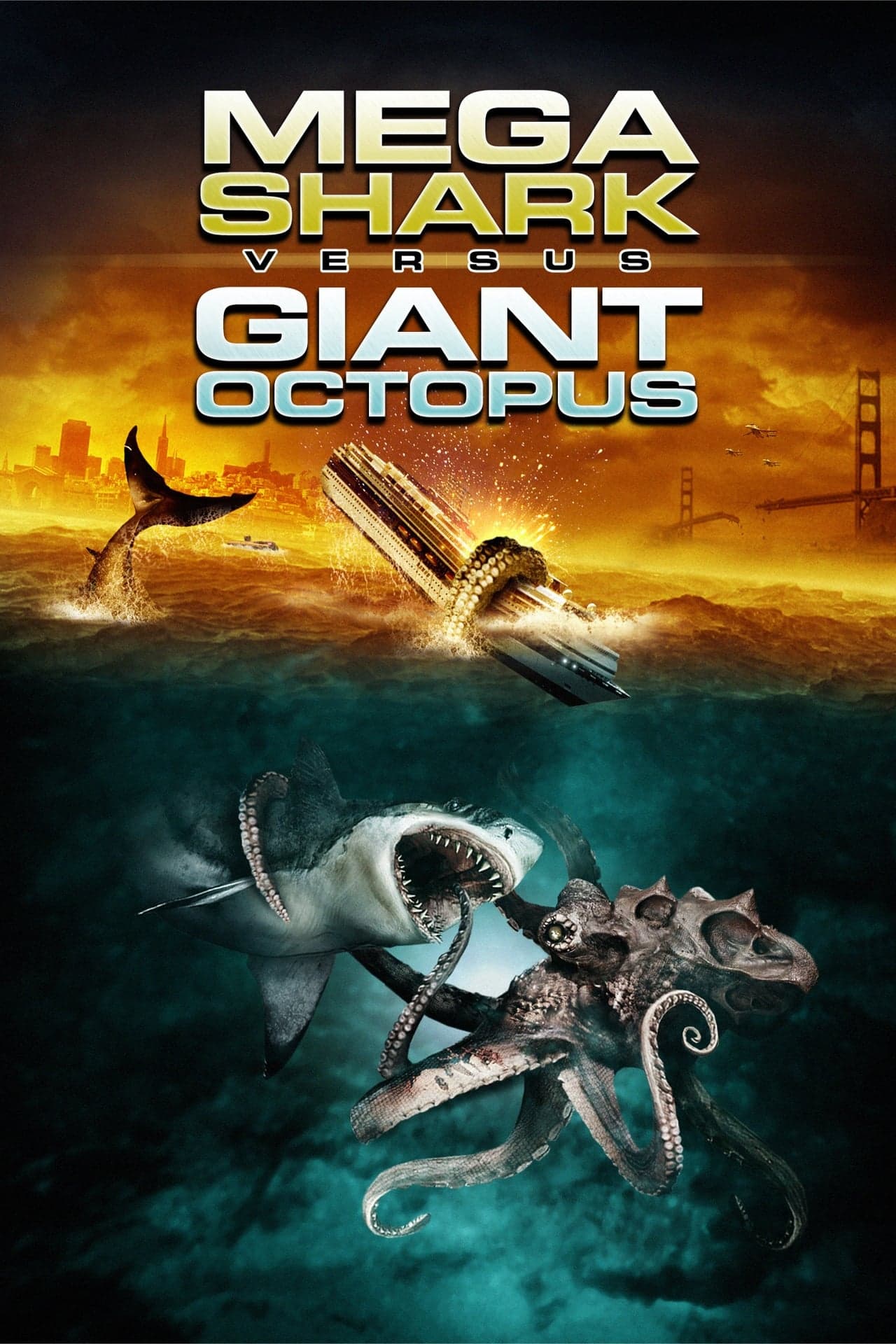 Película Megatiburón contra Pulpo Gigante