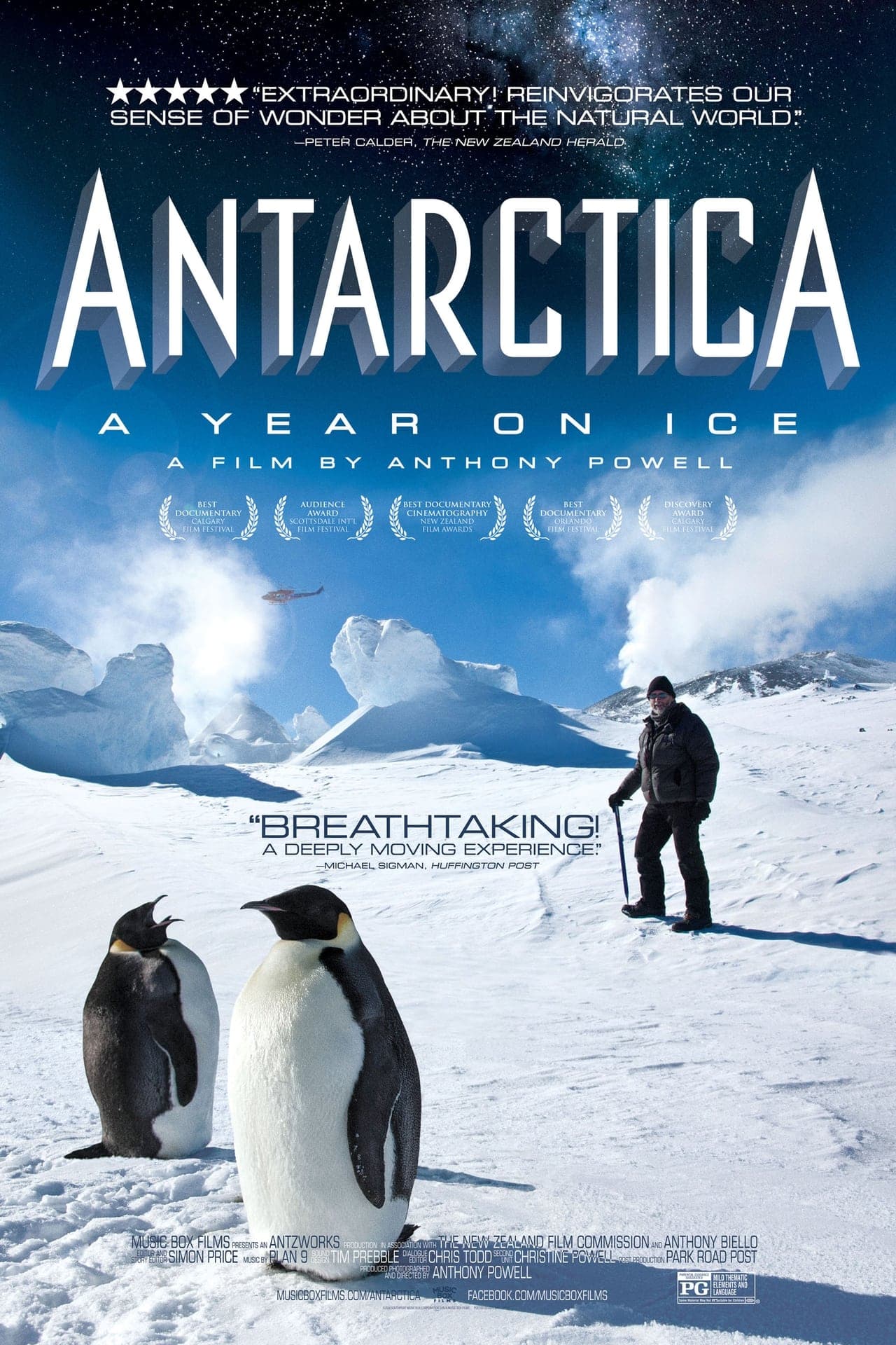 Película Antártida: Un año sobre hielo