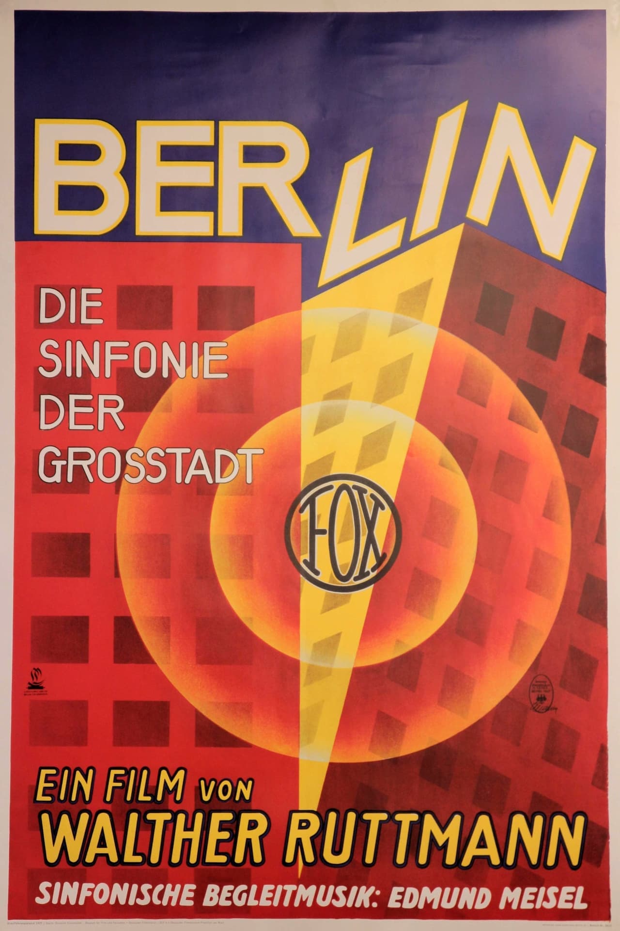 Movie Berlín: Sinfonia de una gran ciudad