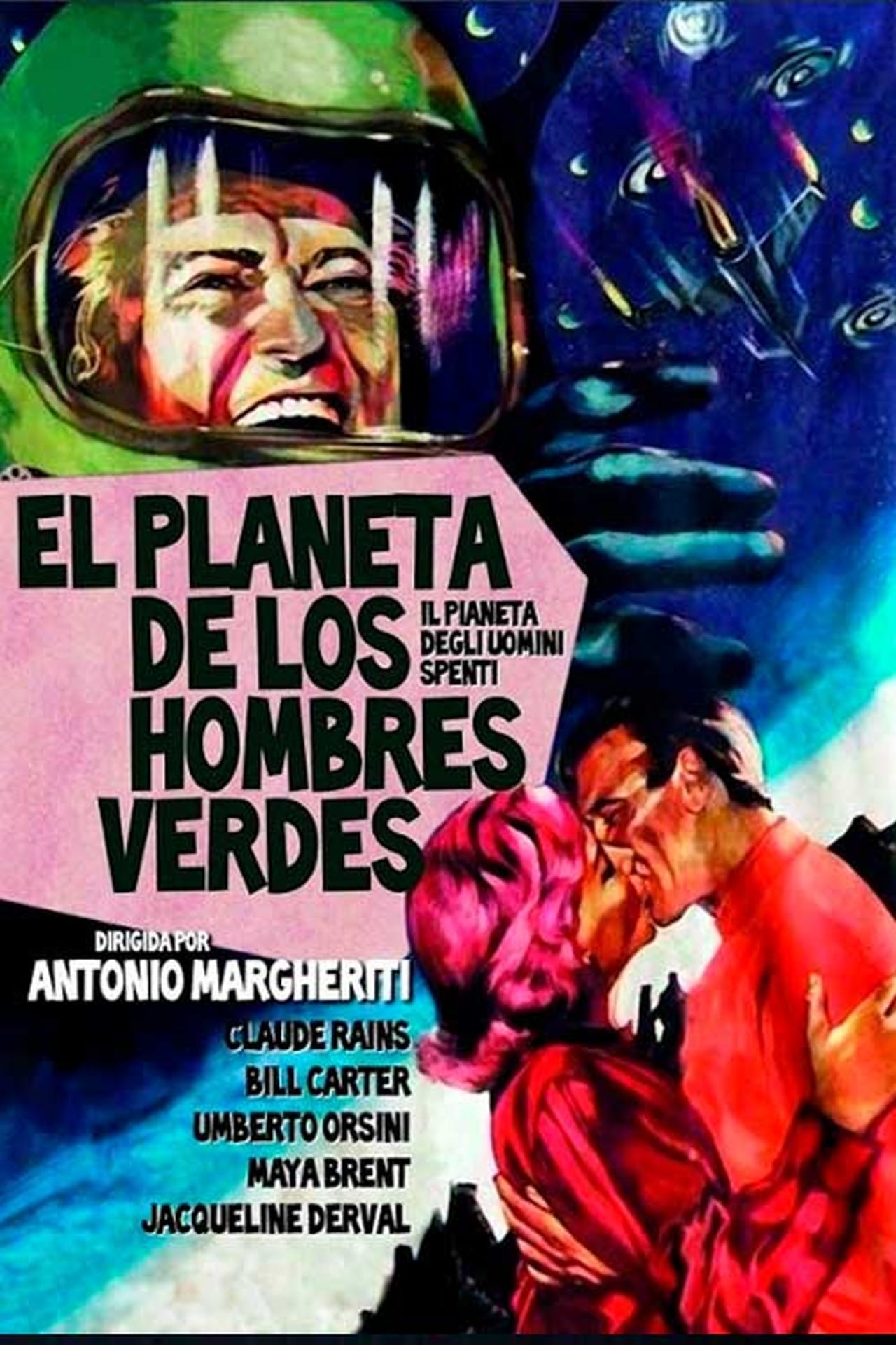 Película El planeta de los hombres verdes