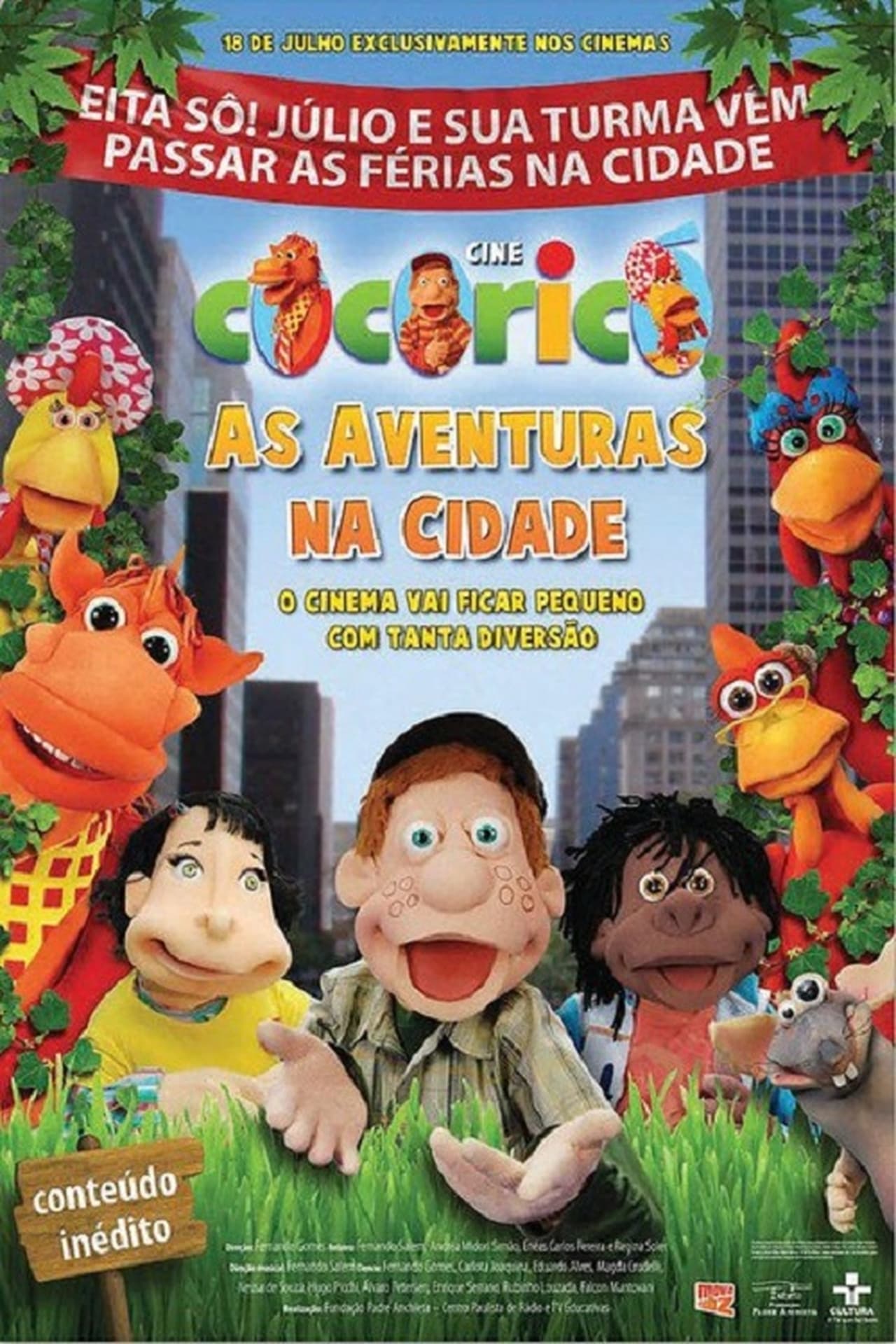 Película Cine Cocoricó: As Aventuras na Cidade