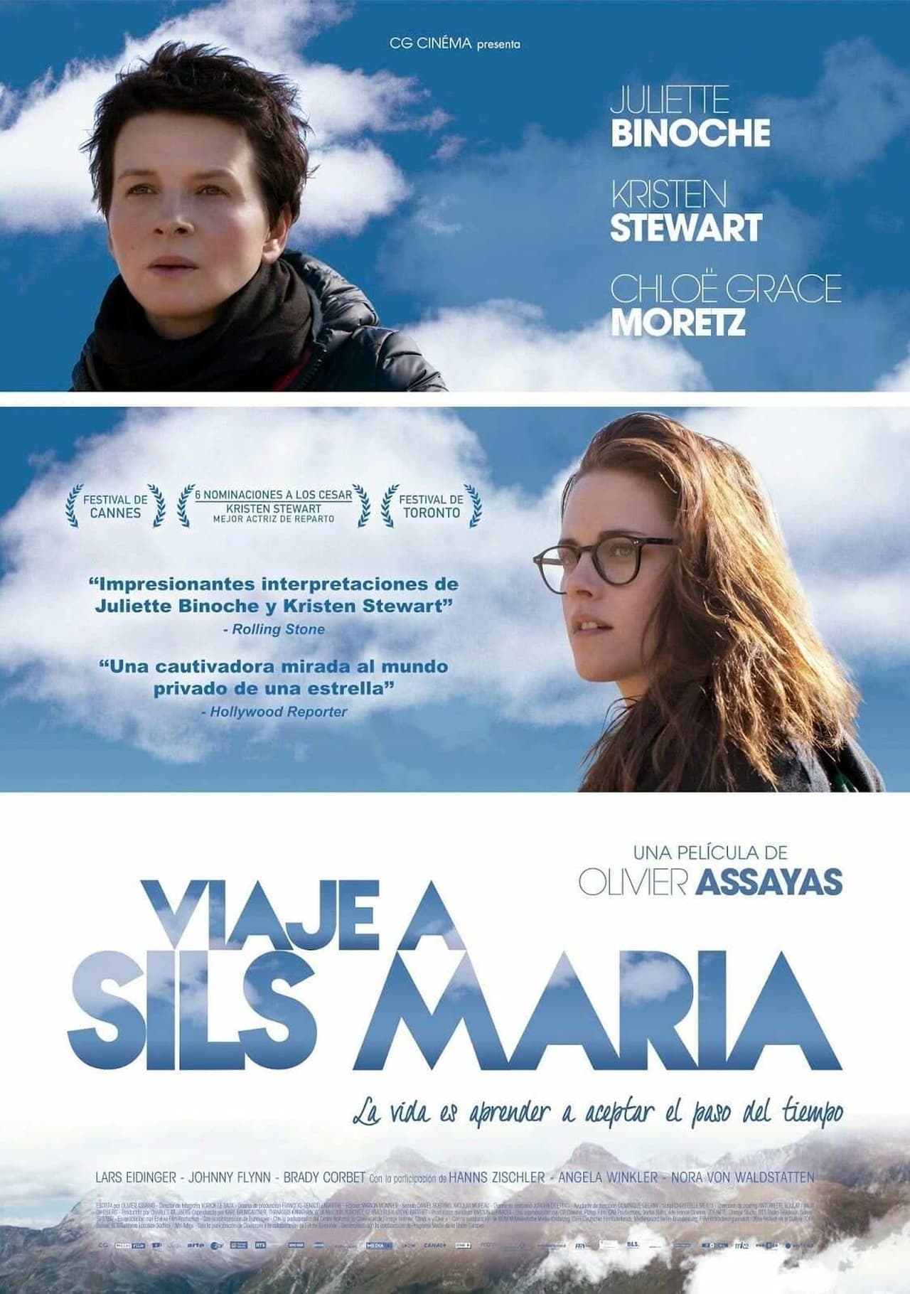 Película Viaje a Sils Maria