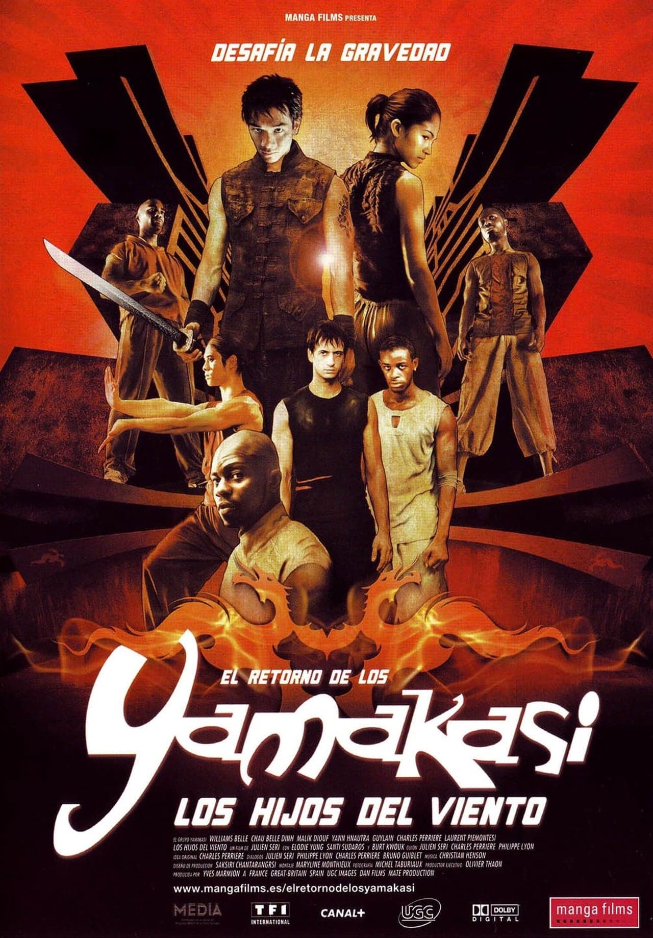 Película El retorno de los Yamakasi, los hijos del viento