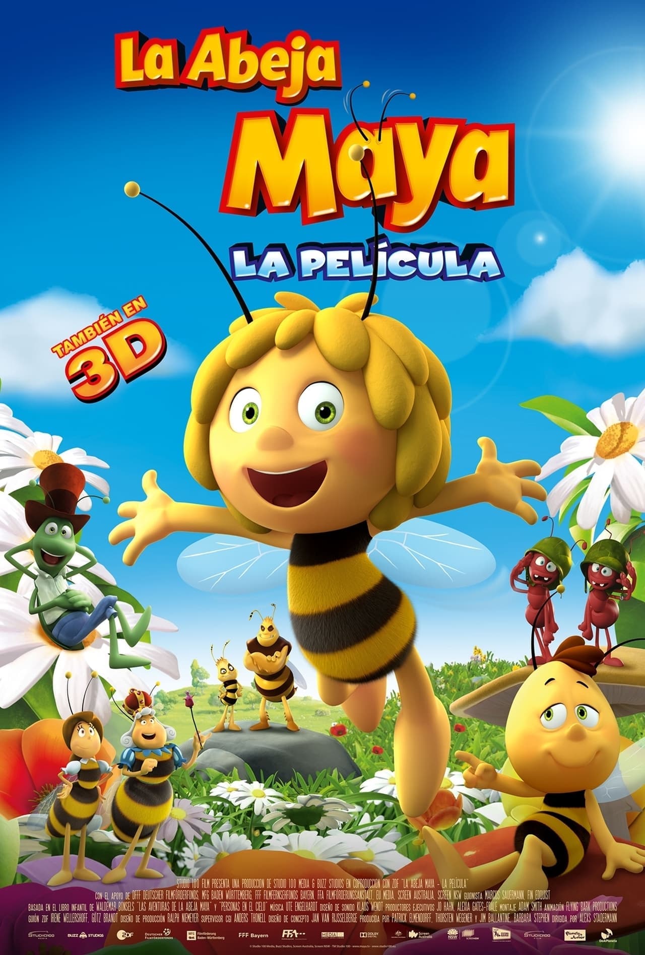 Película La abeja Maya. La película