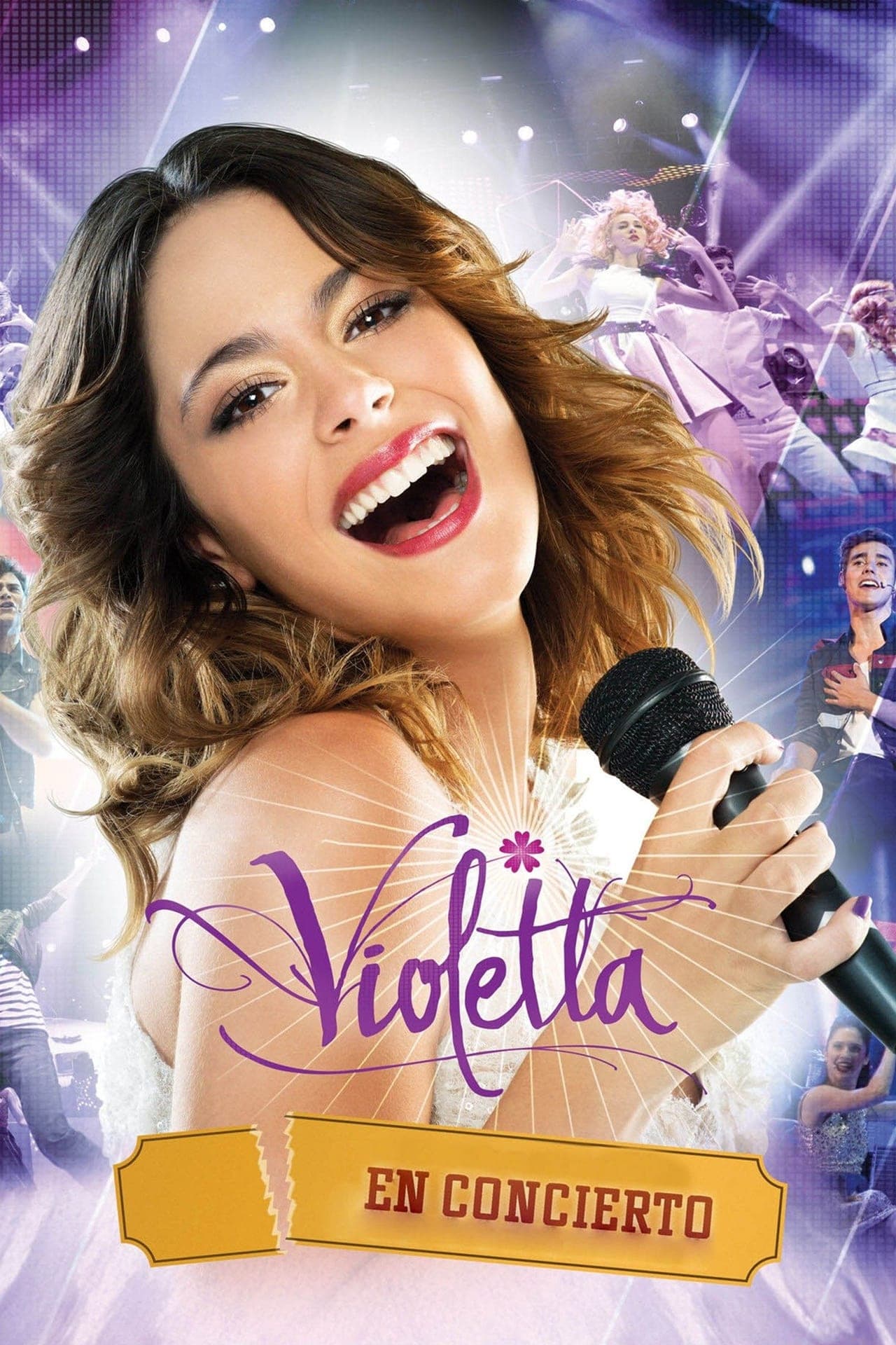 Movie Violetta: La emoción del concierto