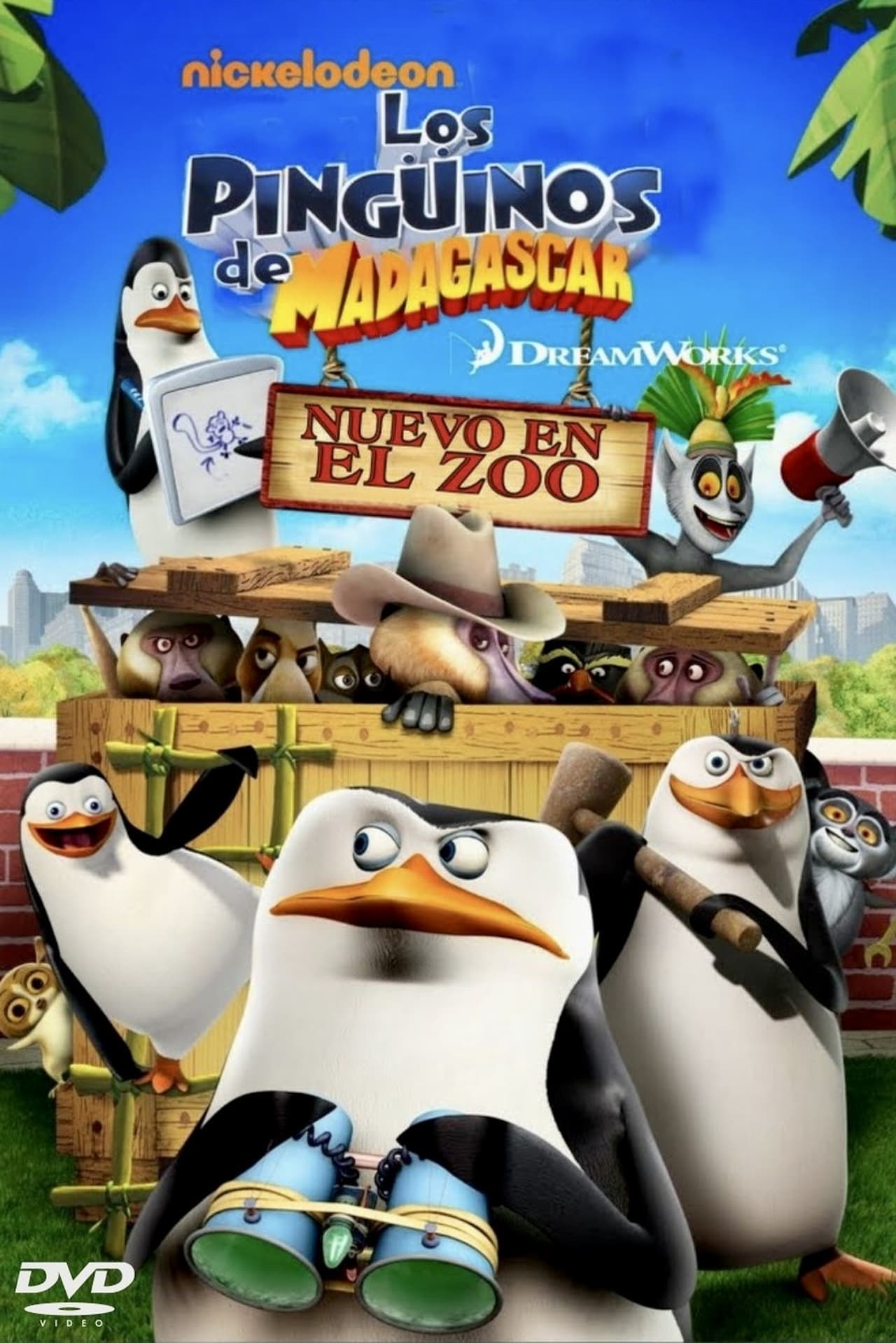 Película Los Pinguinos de Madagascar: Nuevo en el Zoo