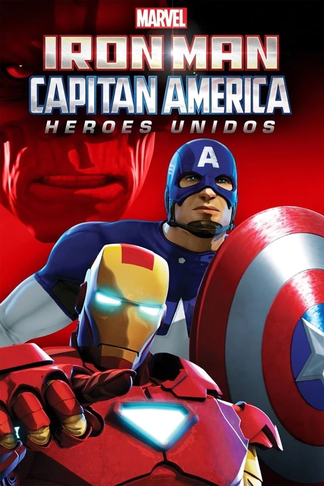 Película Iron Man y Capitán América: Héroes Unidos