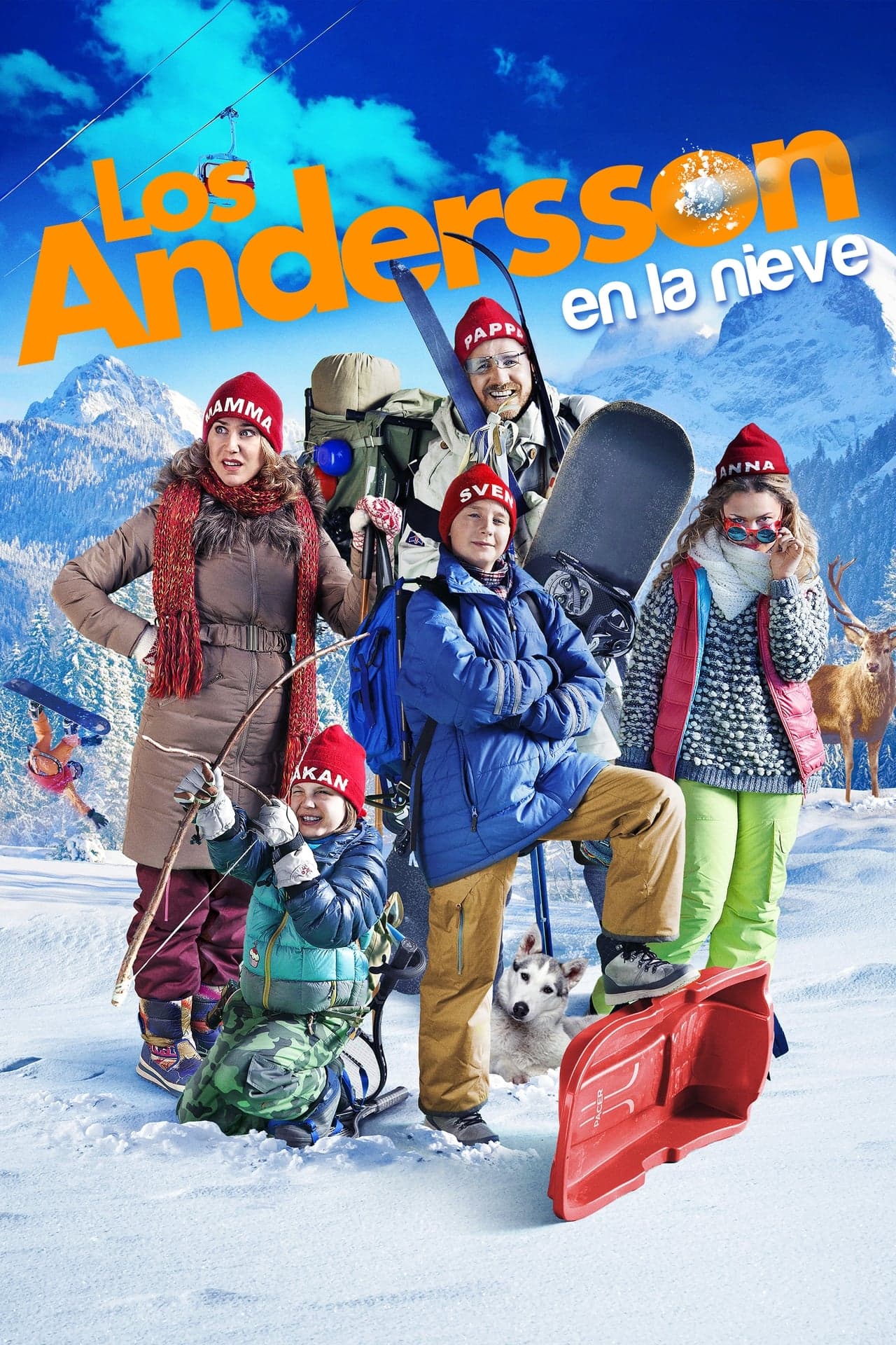 Movie Los Andersson en la nieve