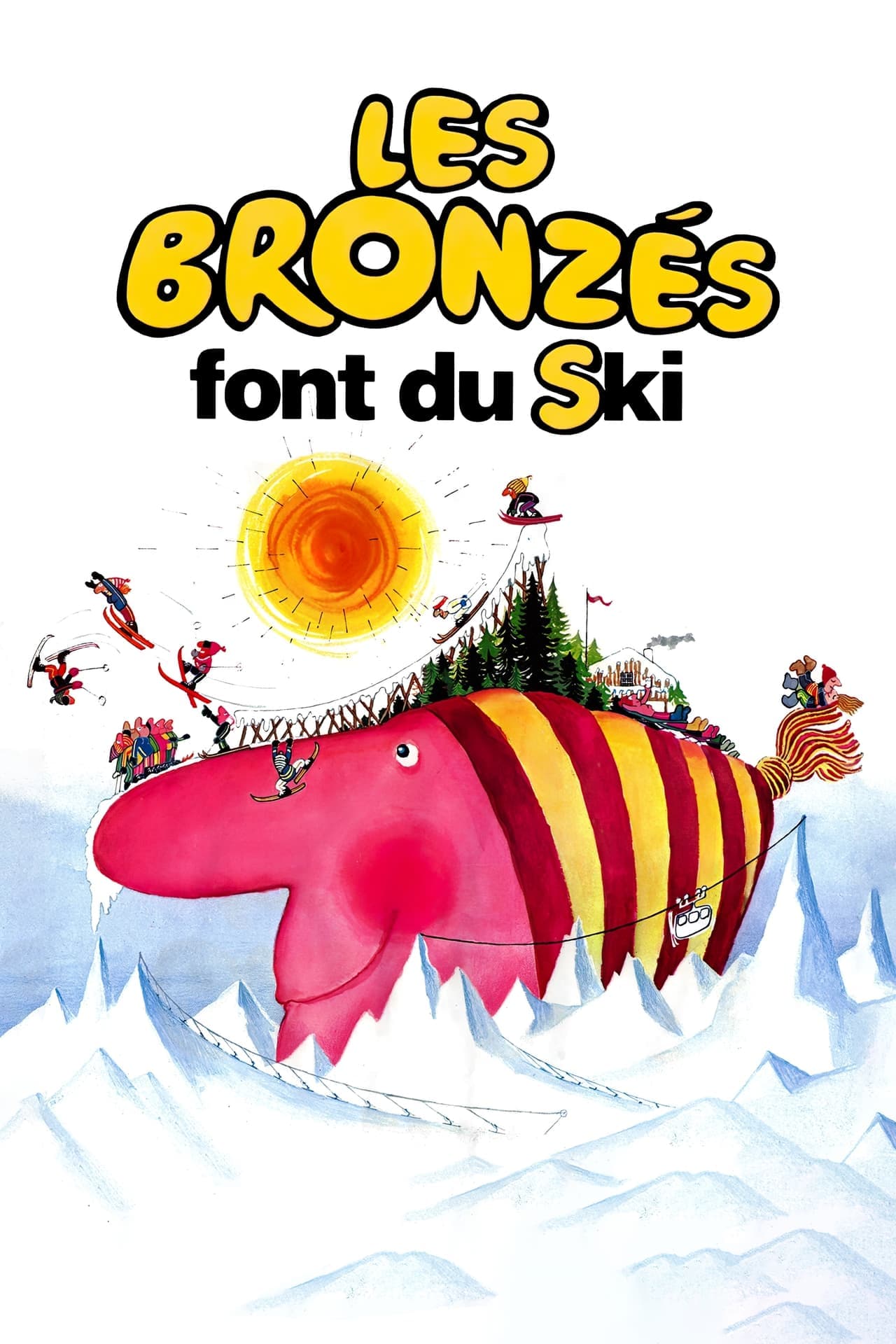 Movie Los bronceados hacen ski