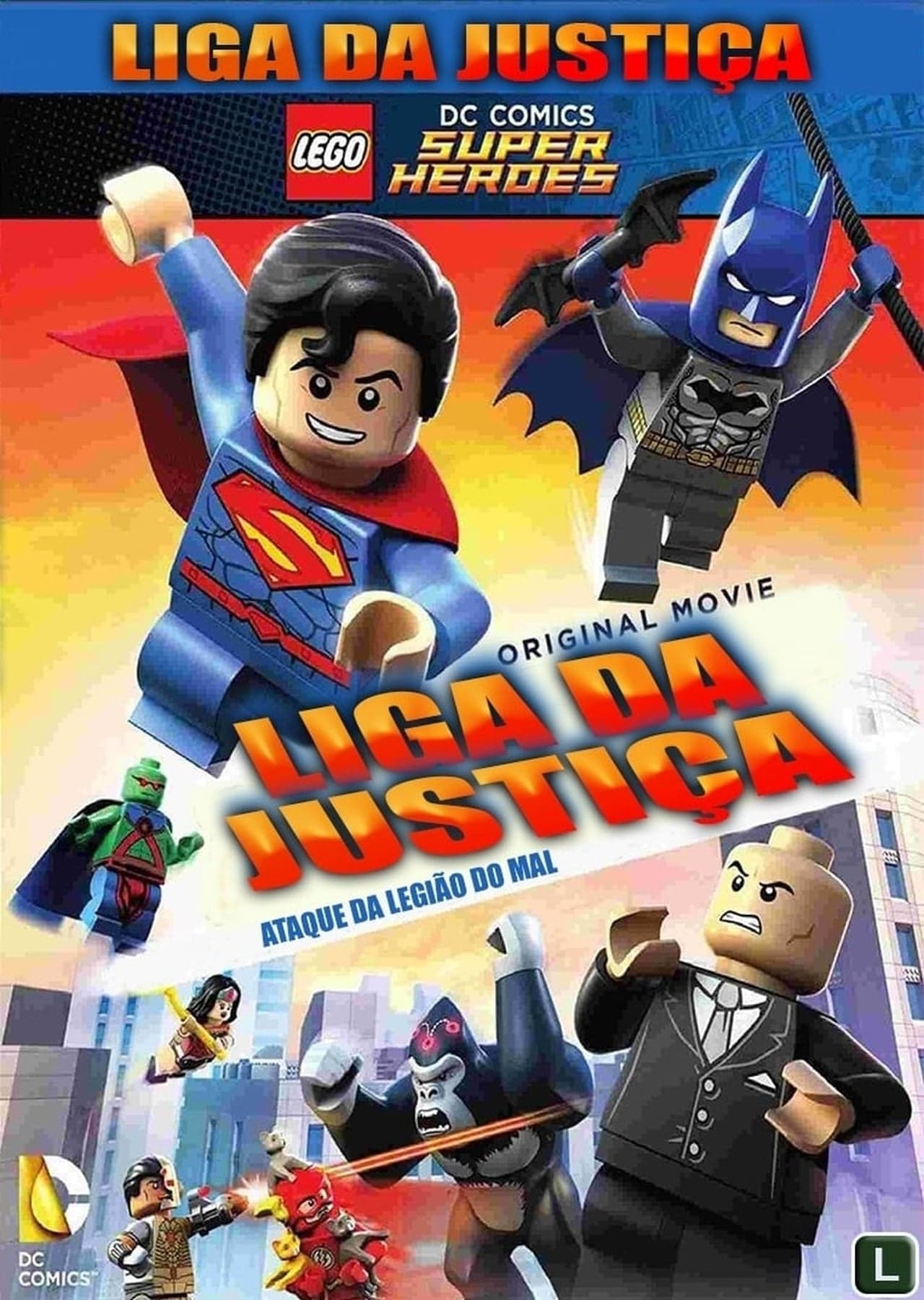 Película LEGO DC Comics Super Heroes: La Liga de la Justicia - El ataque de la Legión del Mal