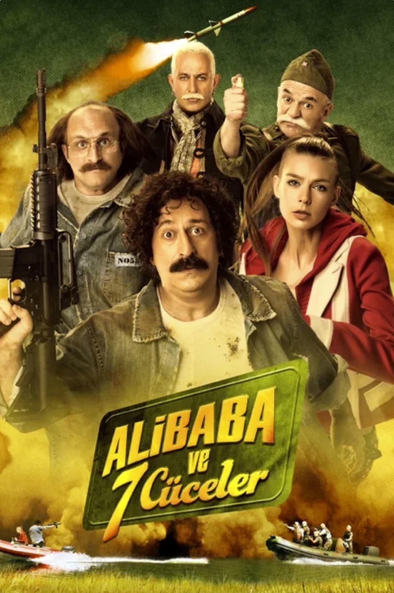 Película Ali Baba ve 7 Cüceler