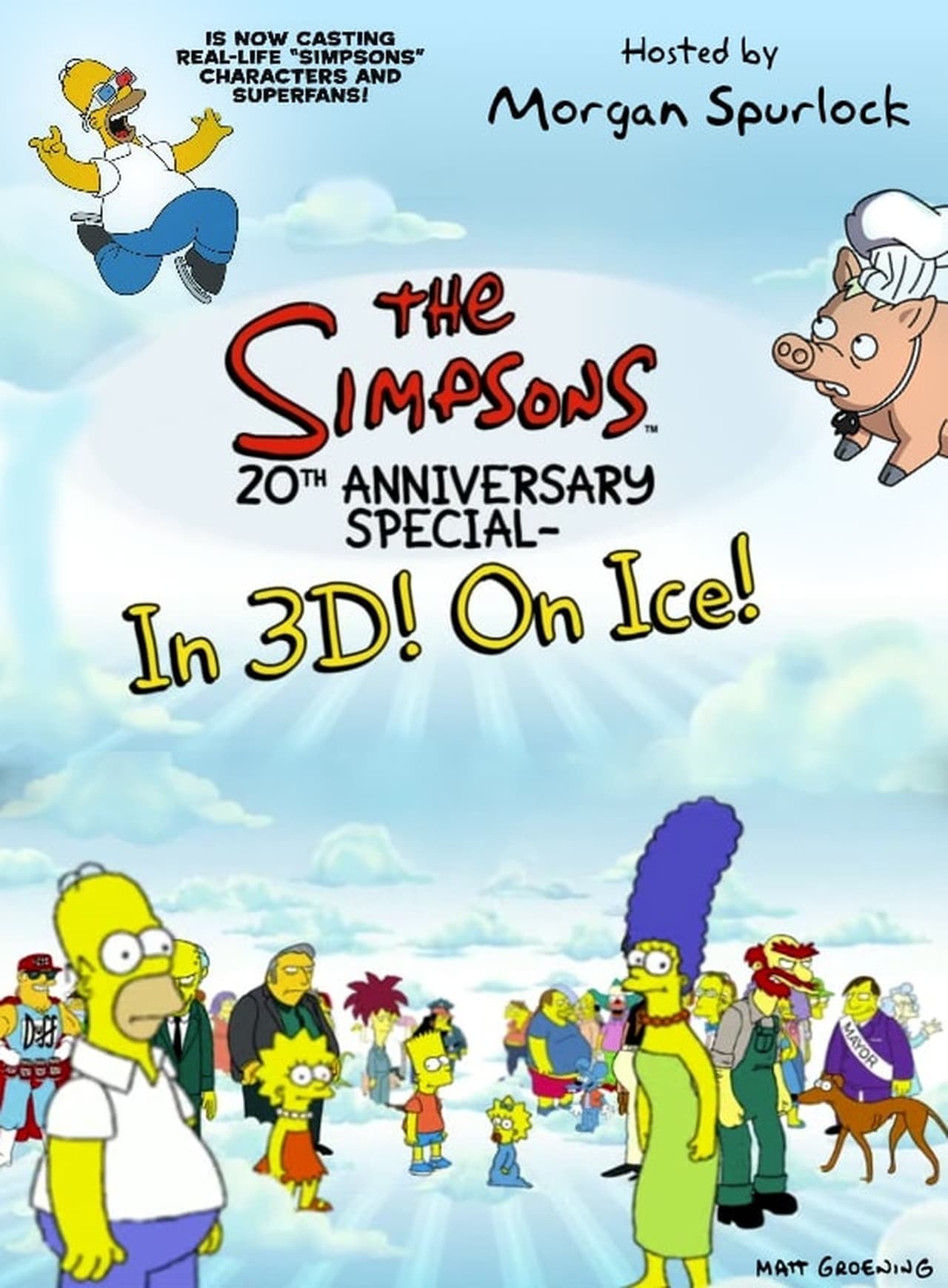 Película The Simpsons 20th Anniversary Special - In 3D! On Ice!