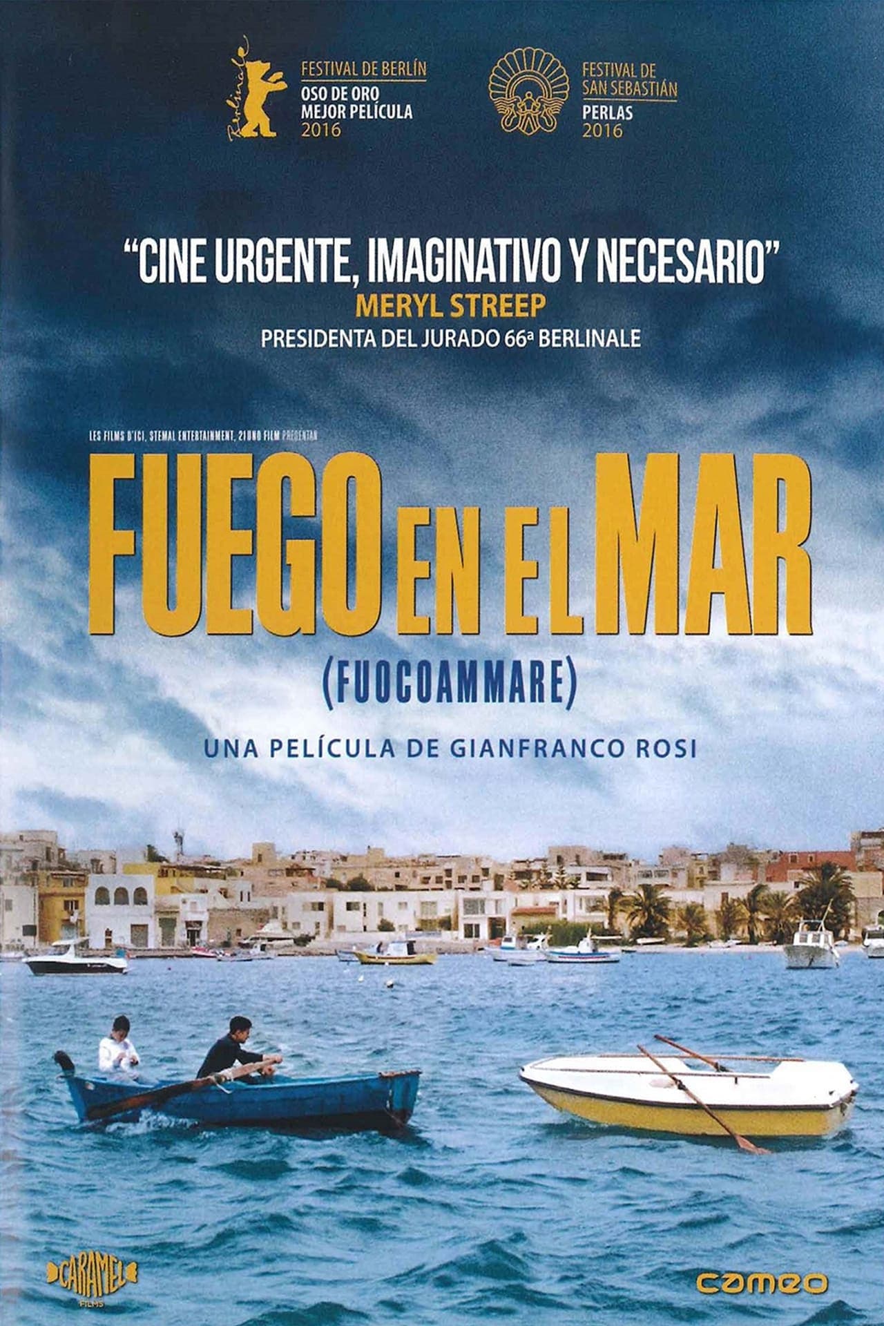 Película Fuego en el mar