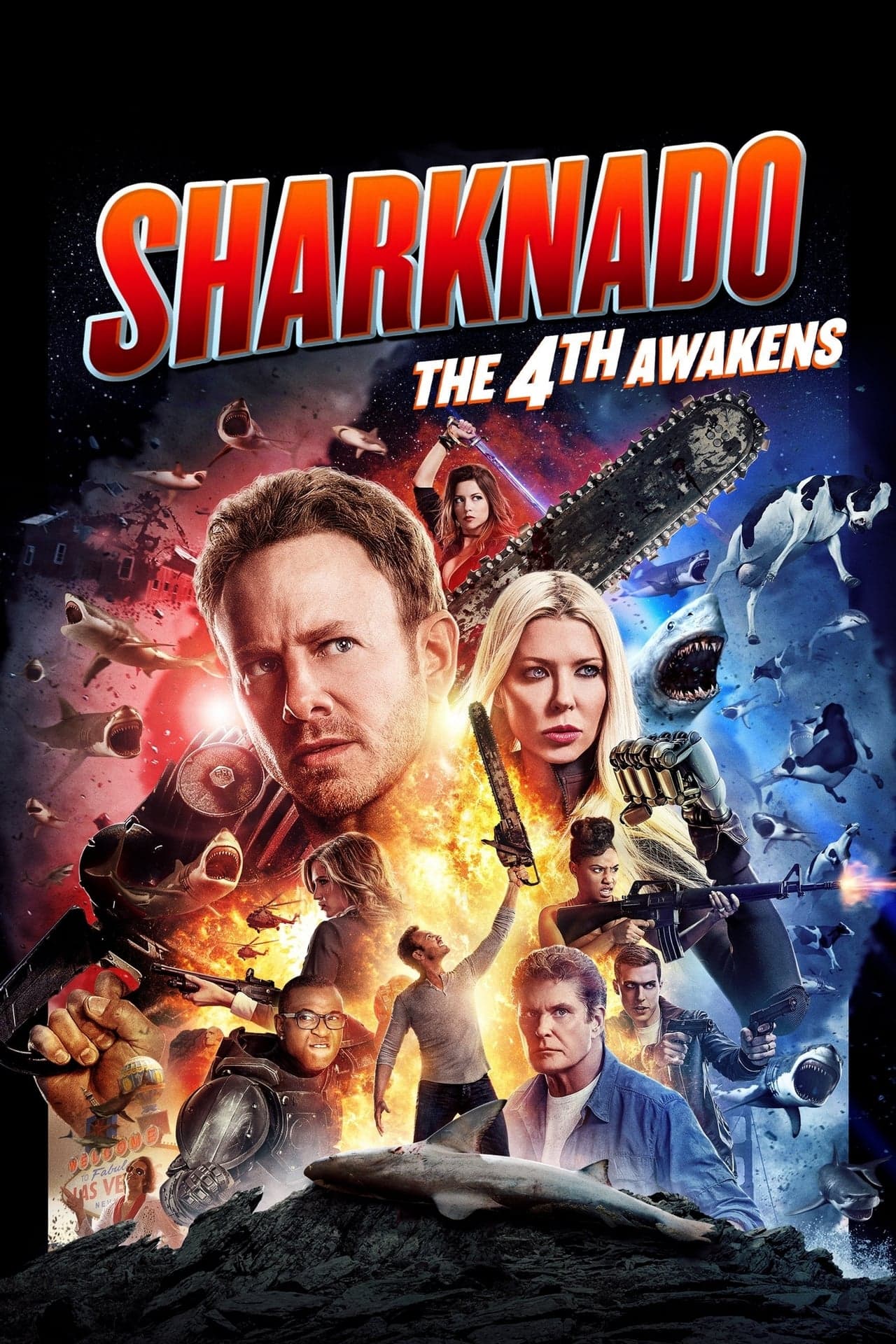 Movie Sharknado: Que la 4ª te acompañe