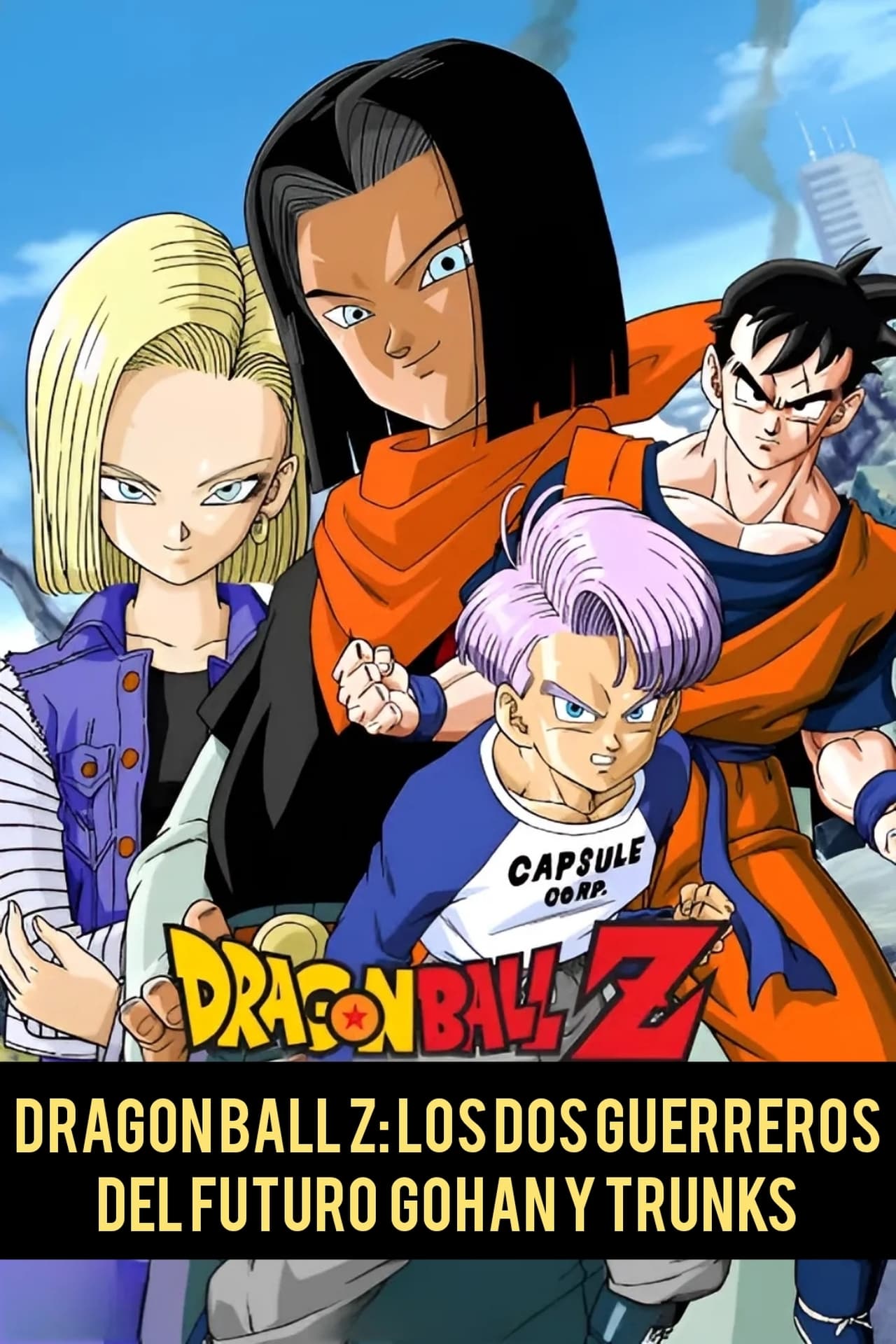 Película Dragon Ball Z: Un futuro diferente Gohan y Trunks