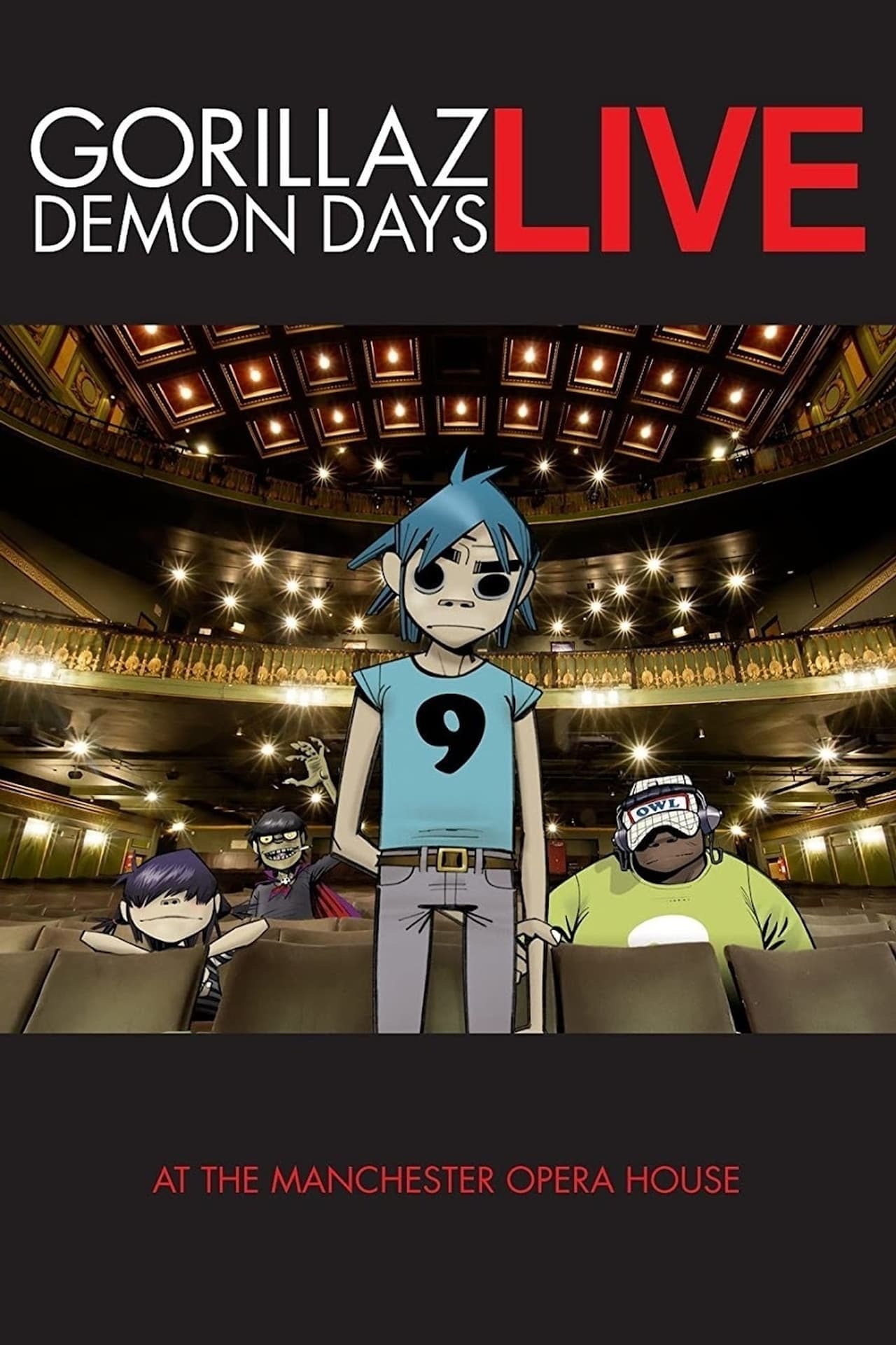 Película Gorillaz | Demon Days: Live at the Manchester Opera House