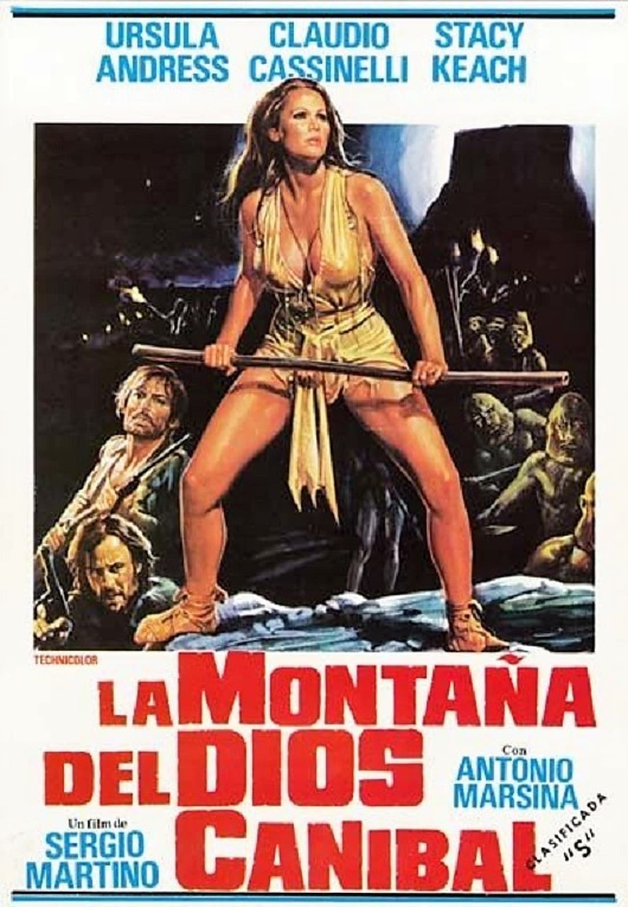 Película La montaña del dios caníbal