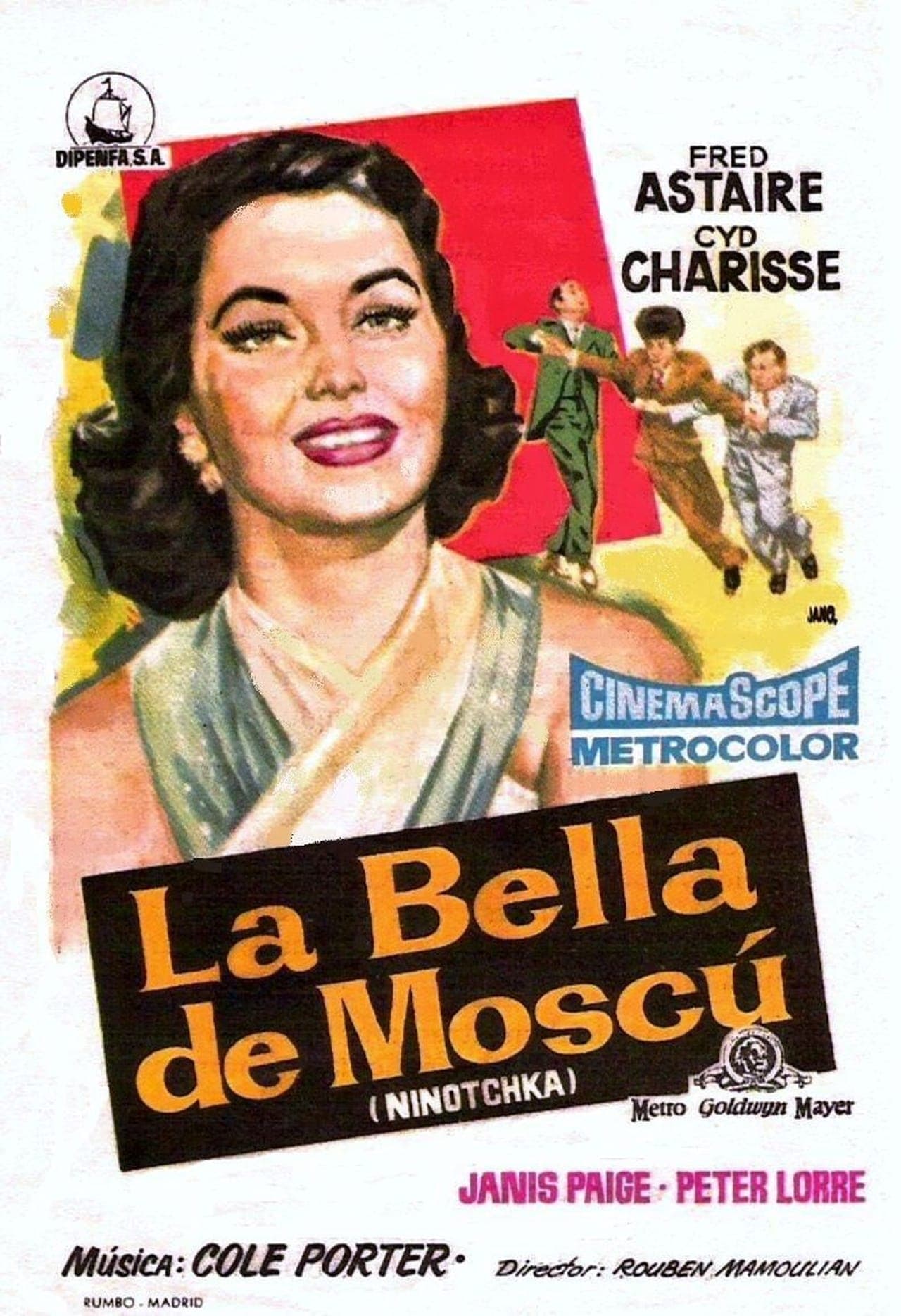 Película La bella de Moscú