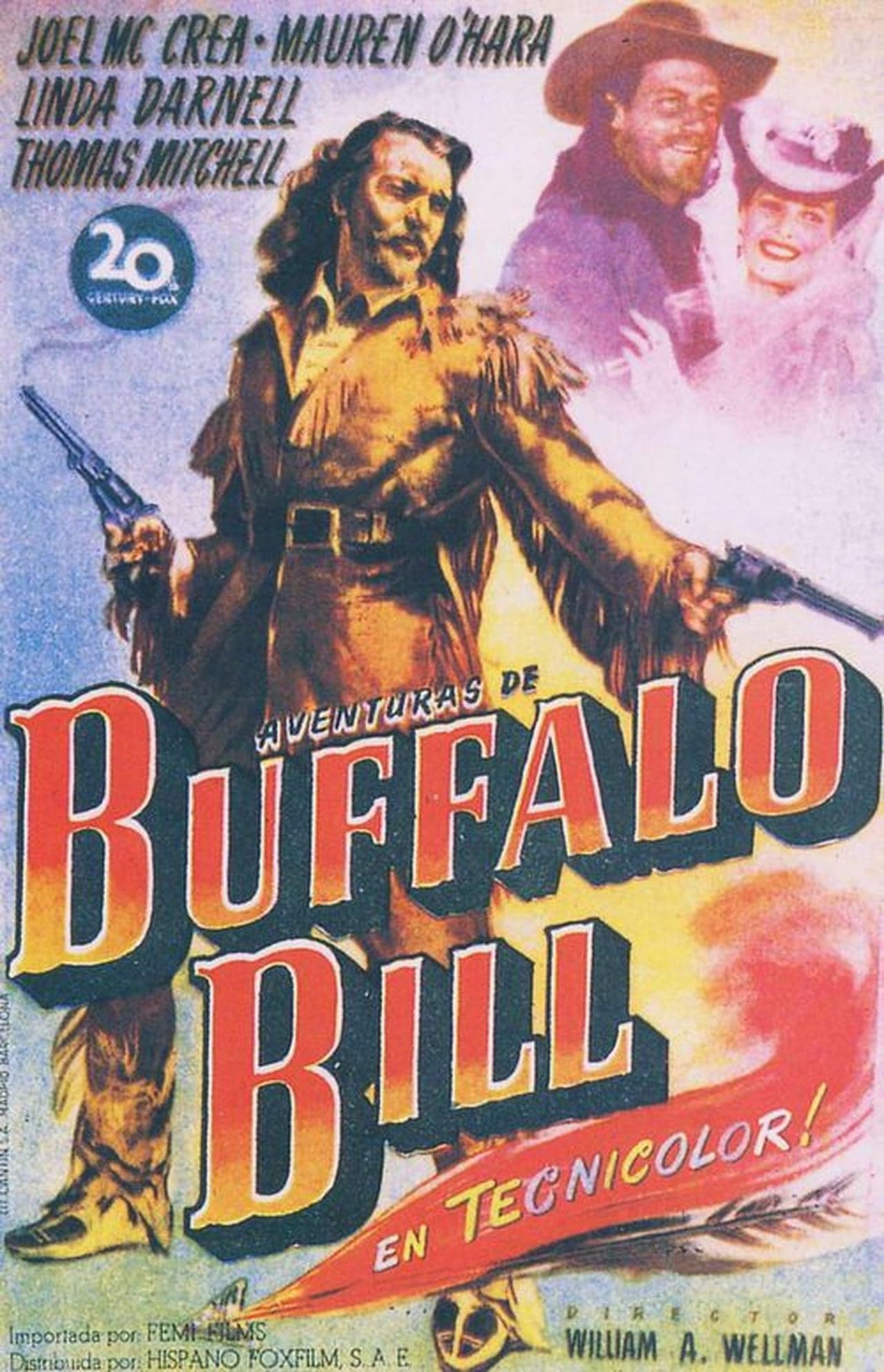 Película Las aventuras de Buffalo Bill