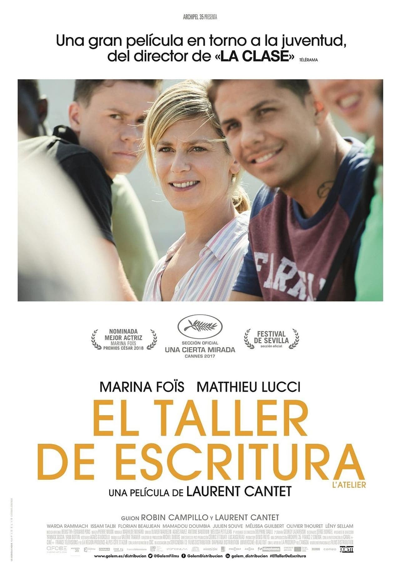 Película El taller de escritura