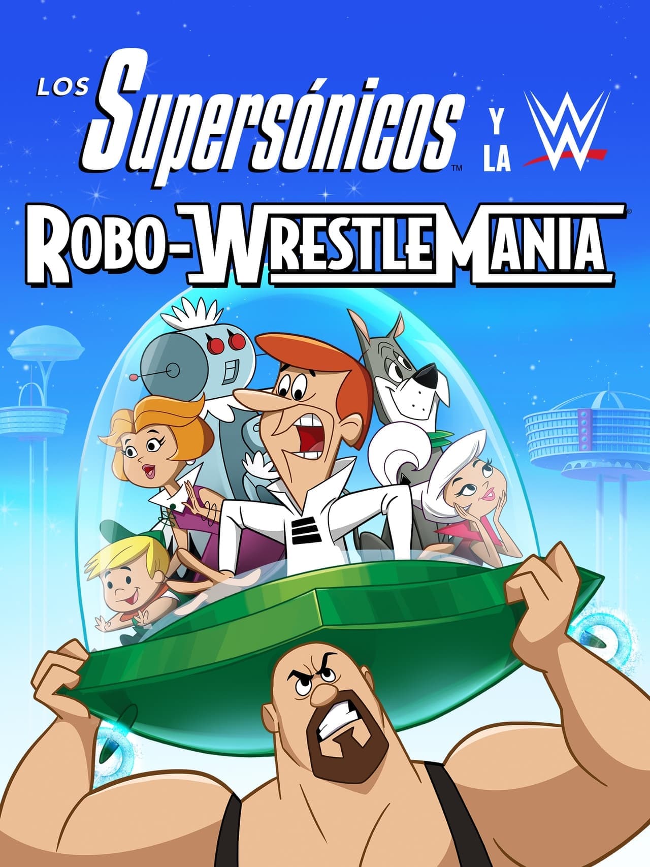 Movie Los supersónicos y WWE: Robo-Wrestlemania