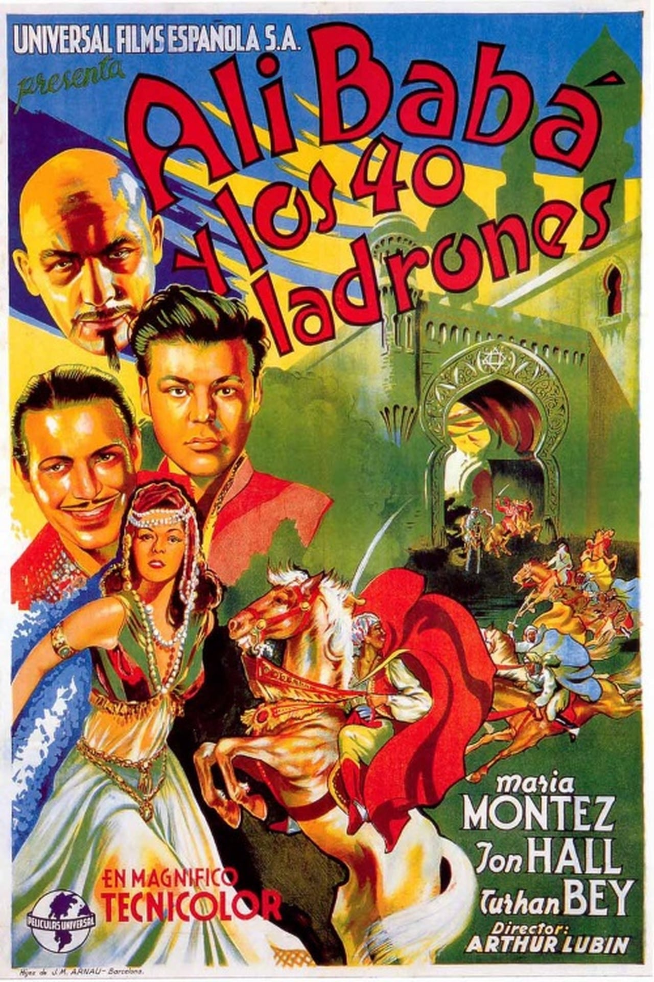 Movie Alí Babá y los cuarenta ladrones