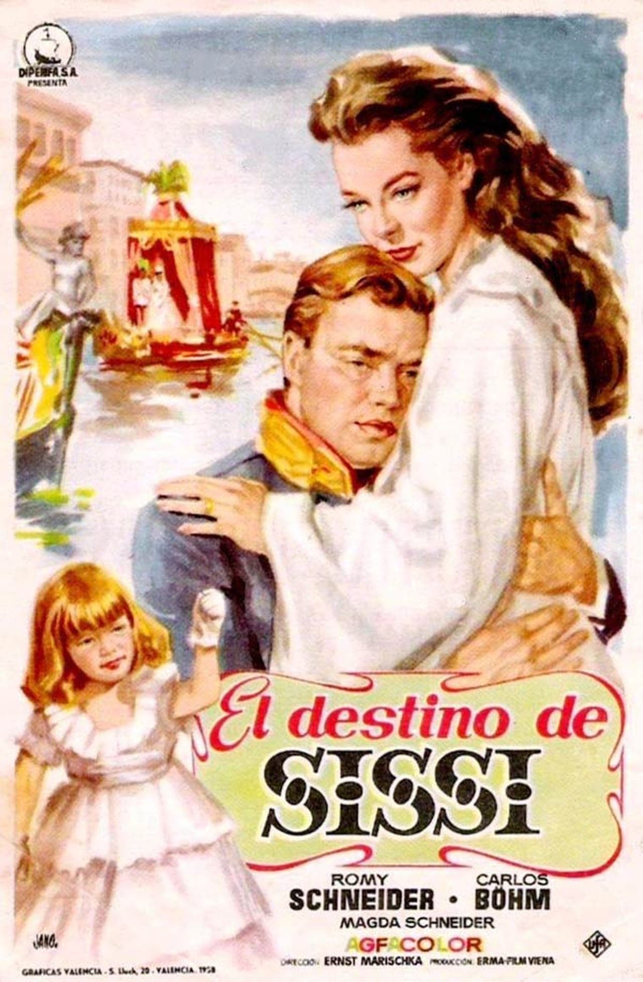 Película El destino de Sissi