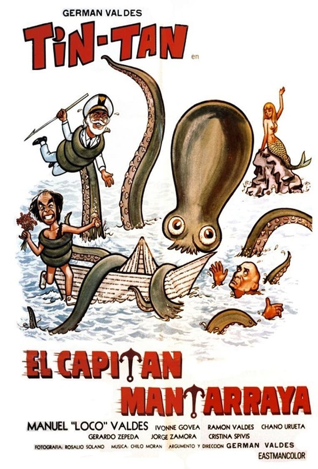 Película El capitán Mantarraya