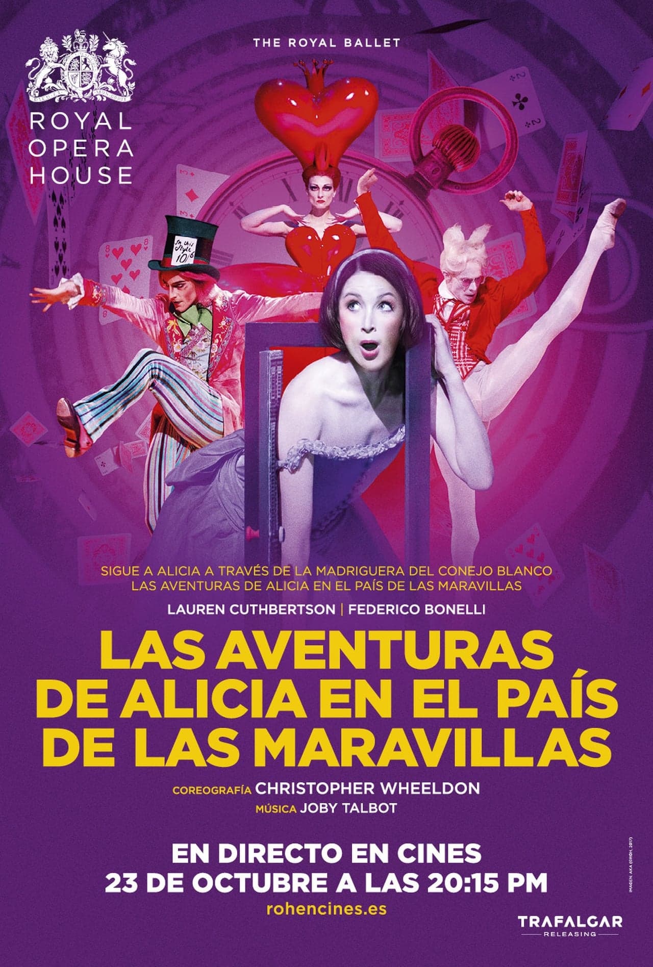 Película Ballet en directo:Las aventuras de Alicia en el país de las maravillas