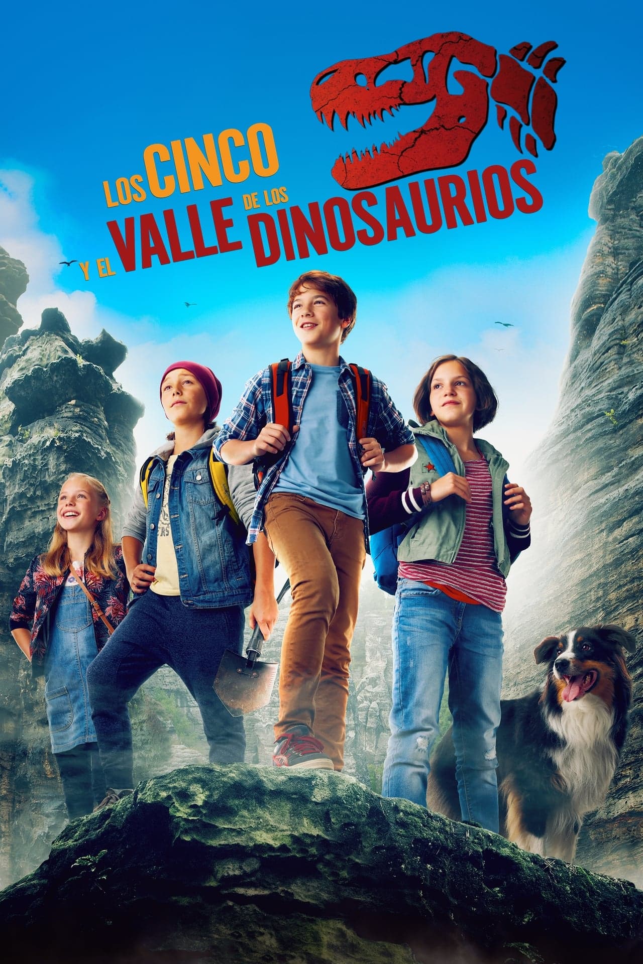 Película Los cinco y el valle de los dinosaurios