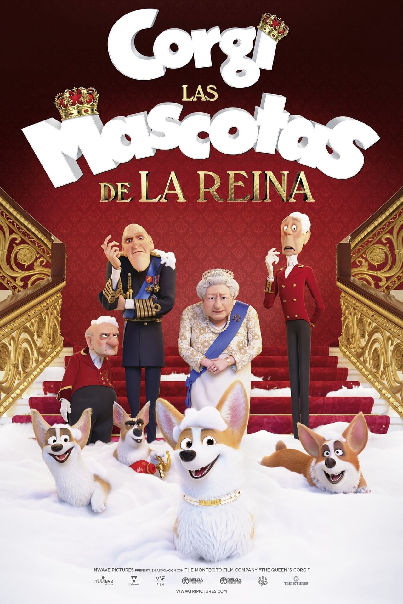 Movie Corgi, las mascotas de la reina