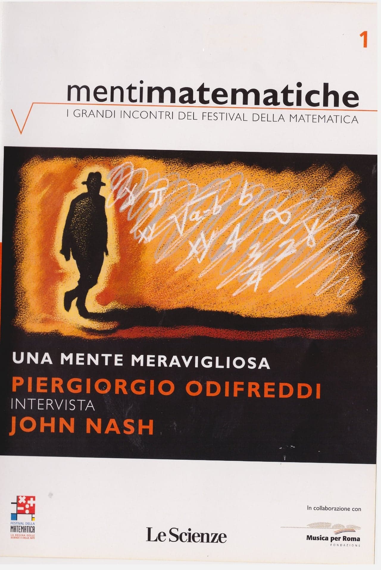 Movie Una mente meravigliosa -  Piergiorgio Odifreddi intervista John Nash (Menti Matematiche 1)