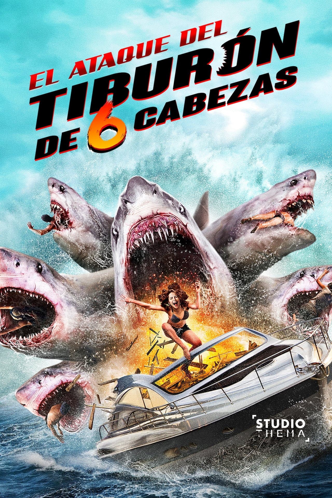 Película El Ataque Del Tiburon De Seis Cabezas