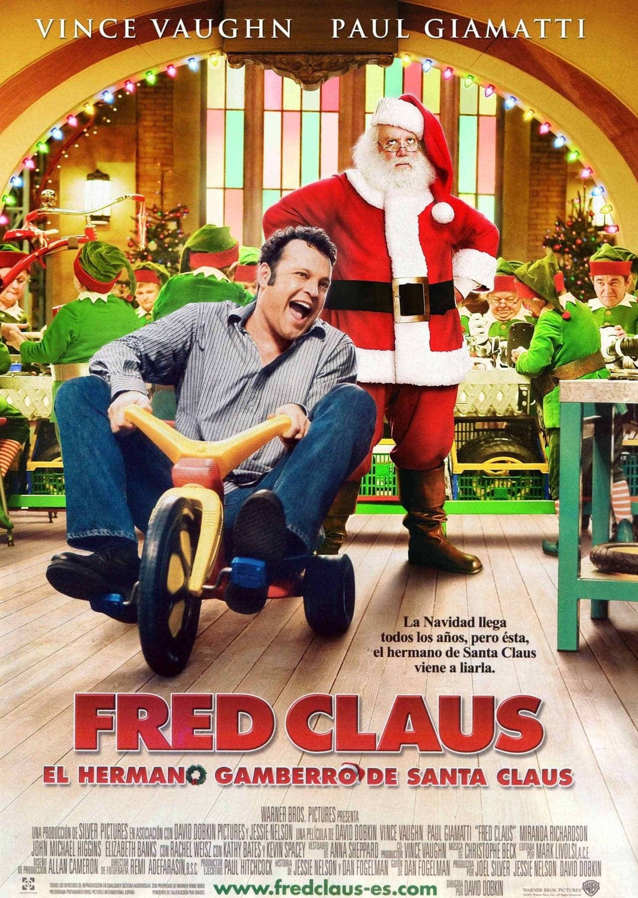 Película Fred Claus, el hermano gamberro de Santa Claus