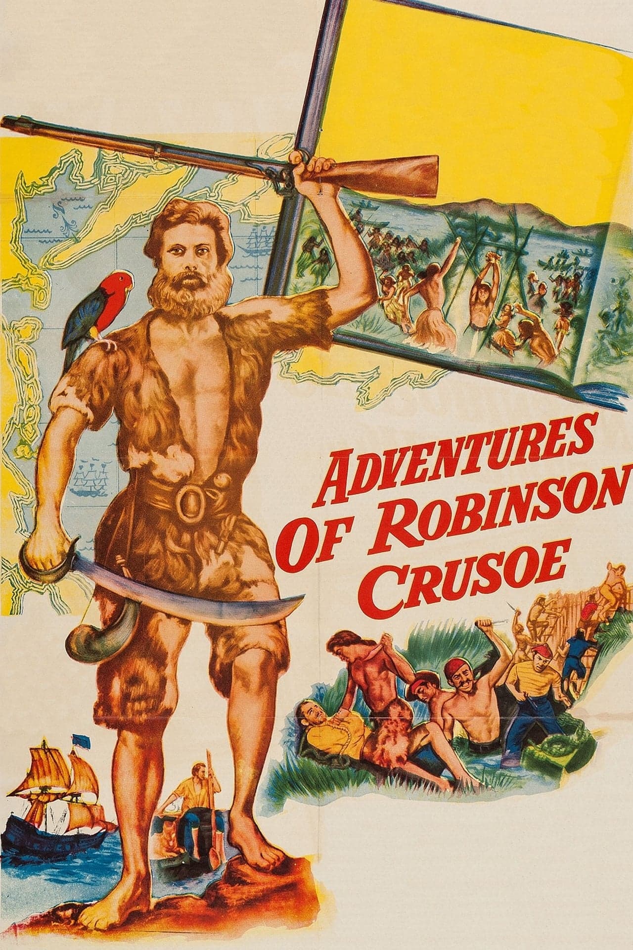 Película Robinson Crusoe